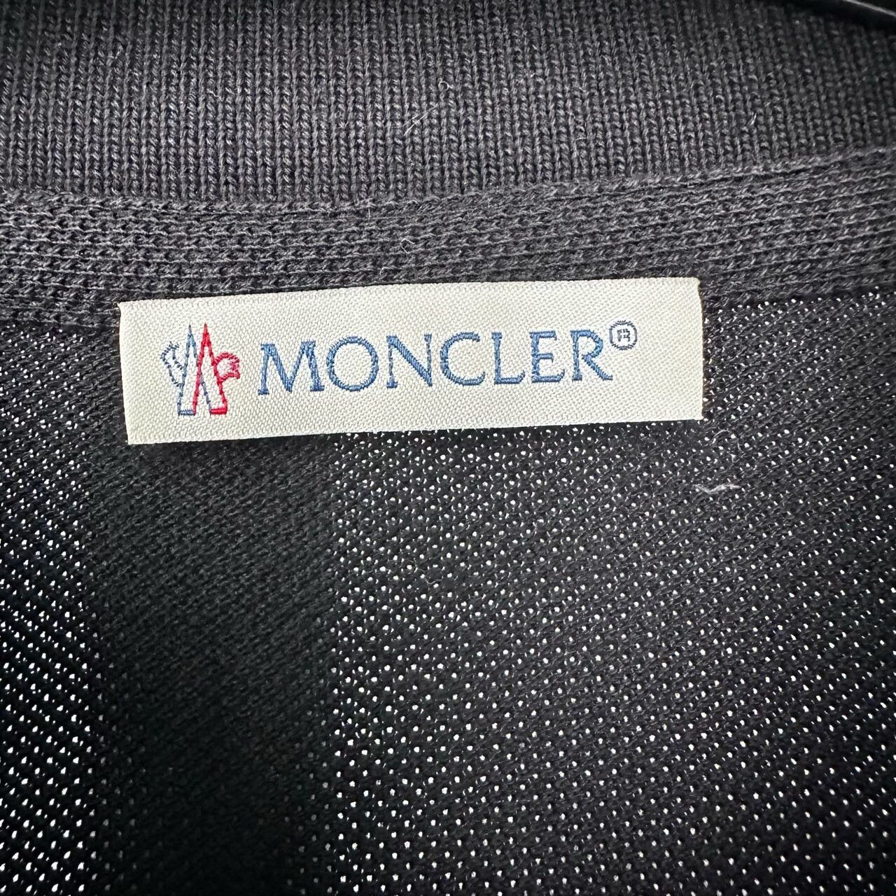 Moncler Moncler Retro Black Polo xl Men Size US XL / EU 56 / 4 - 4 Thumbnail