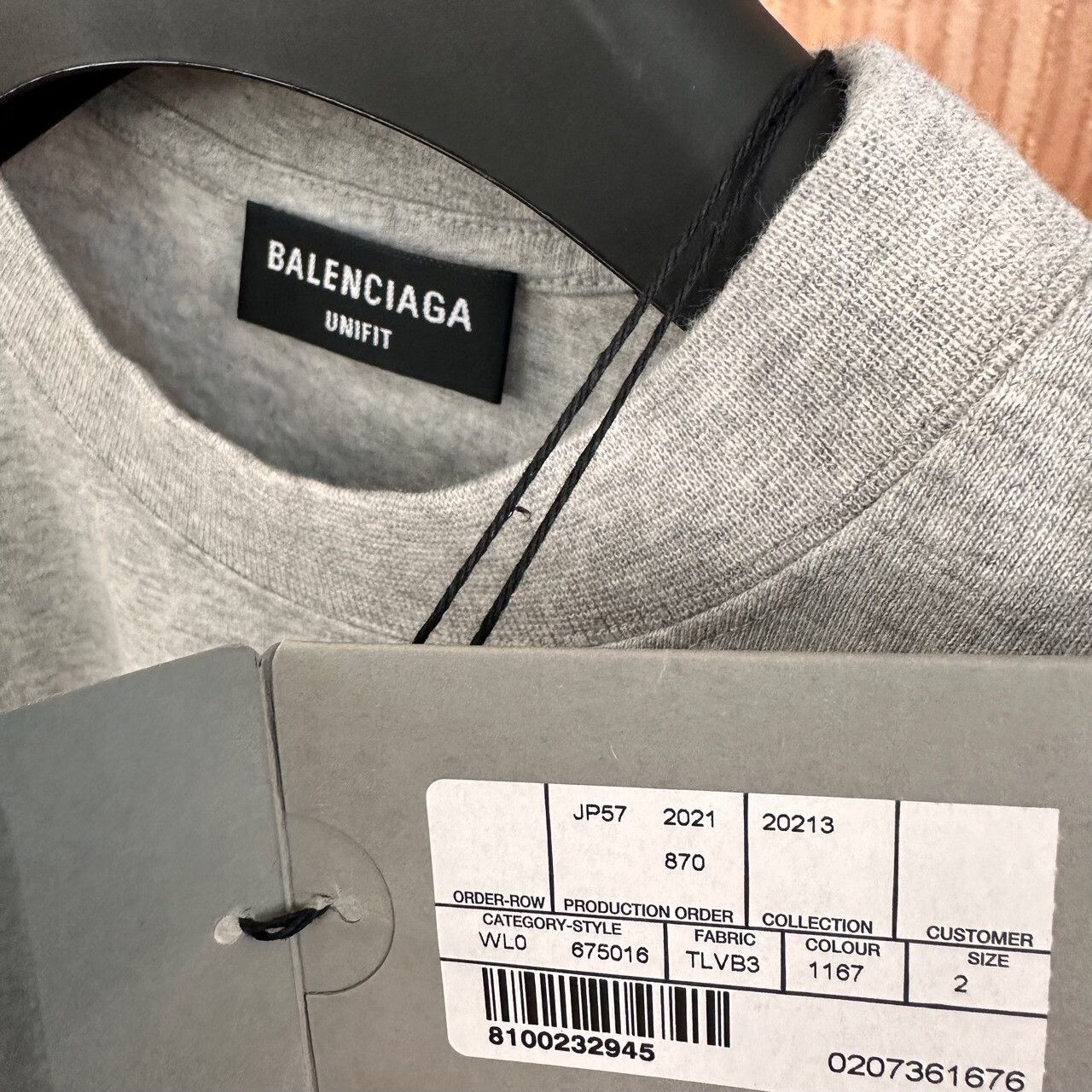 Balenciaga Balenciaga Retro Embroidered Gray T-Shirt xs Men Size US XS / EU 42 / 0 - 5 Thumbnail