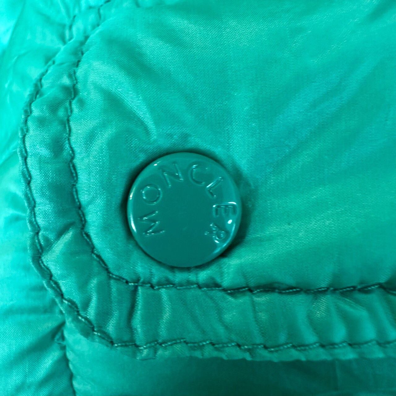 Moncler Moncler Down Green Down Jacket XS Women Size XS / US 0-2 / IT 36-38 - 4 Thumbnail