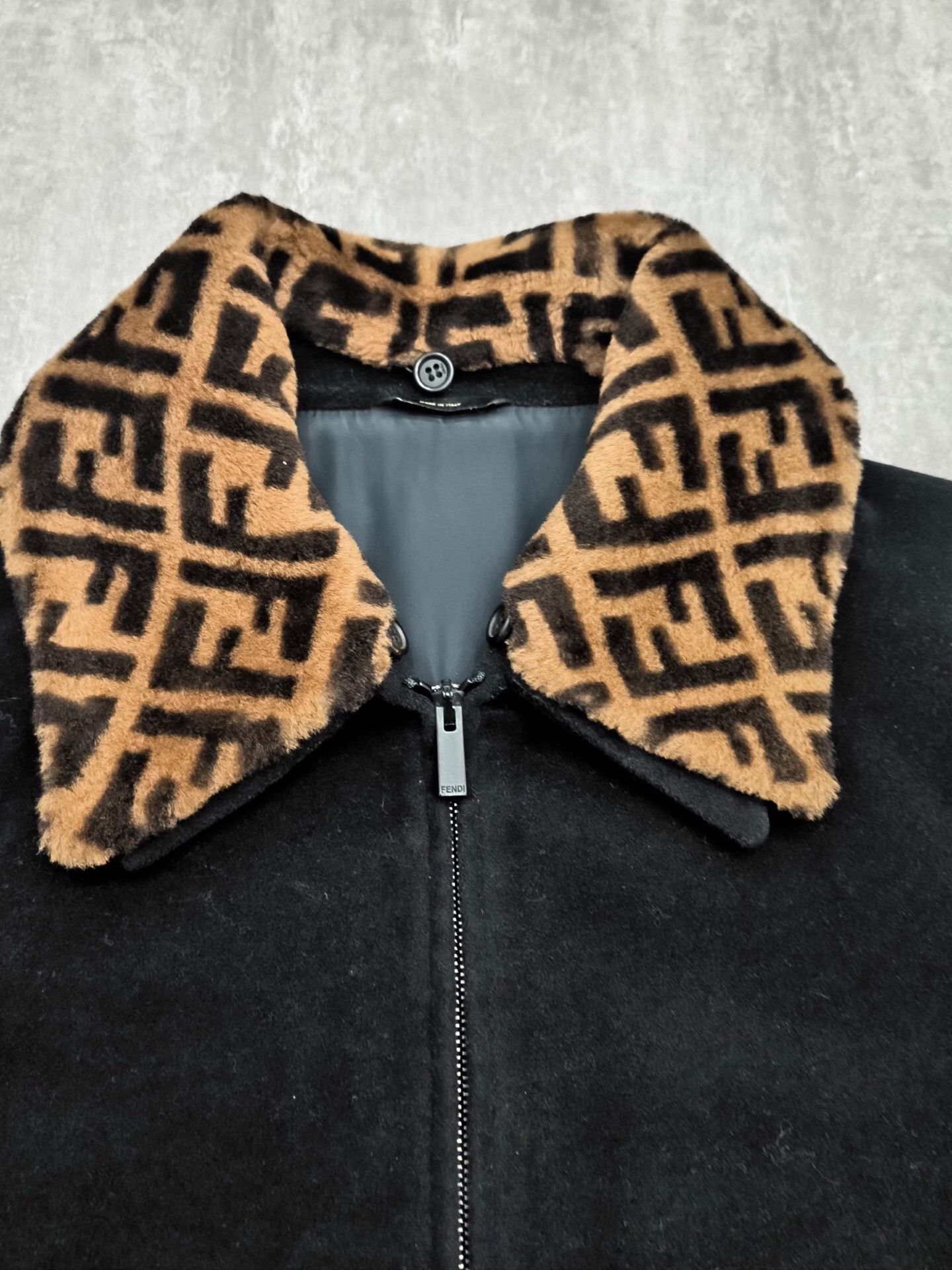 Fendi Fendi Wool Black Light Jacket xl Men Size US XL / EU 56 / 4 - 3 Thumbnail