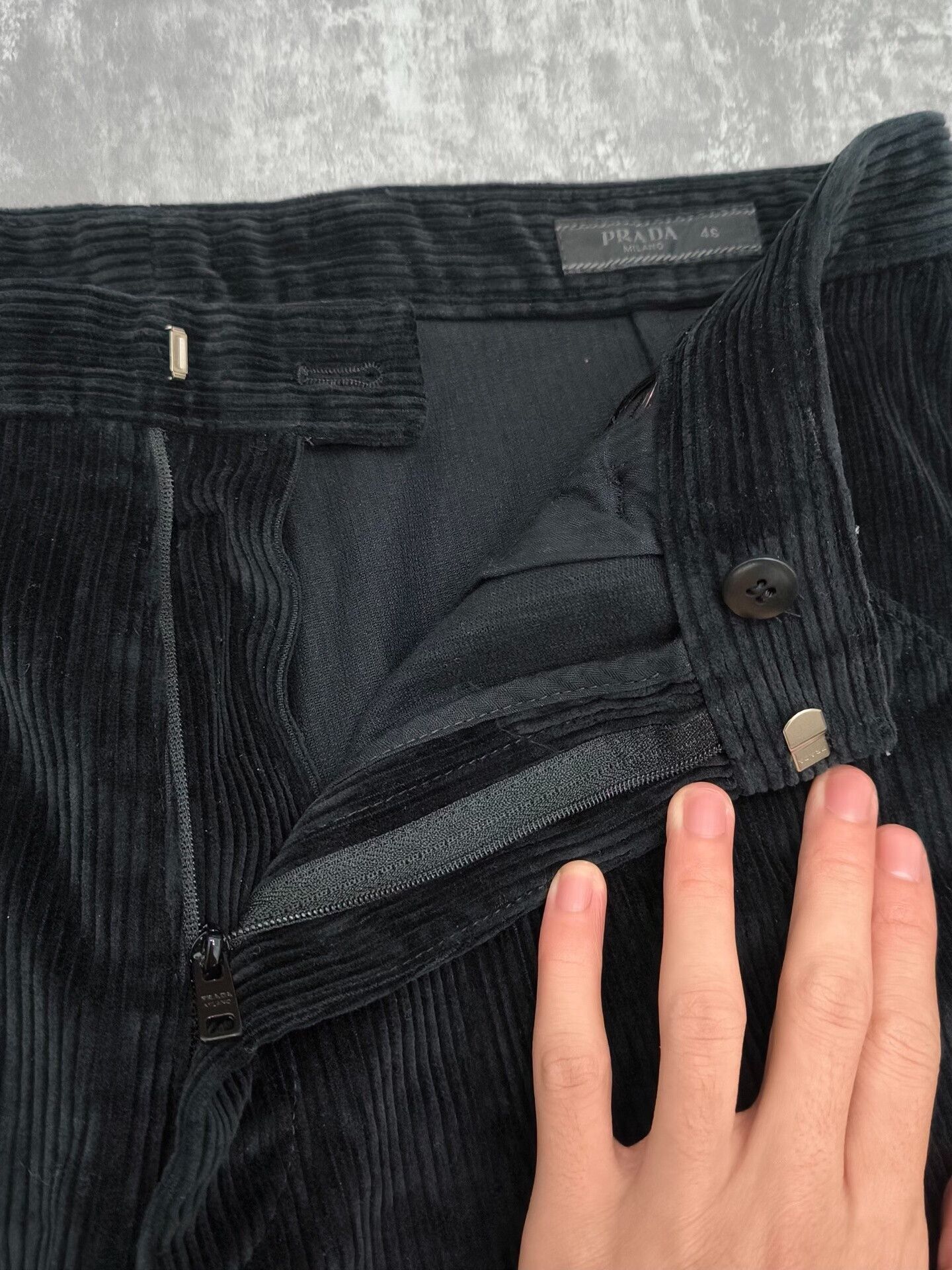 Prada Prada Casual Black Casual Pants 32 Men Size US 32 / EU 48 - 4 Thumbnail