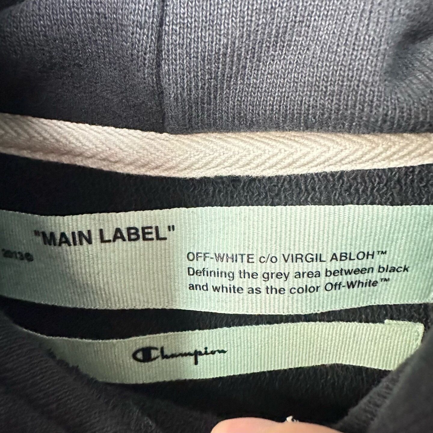 Off-White Off-White Collab White Hoodie s Men Size US S / EU 44-46 / 1 - 4 Thumbnail