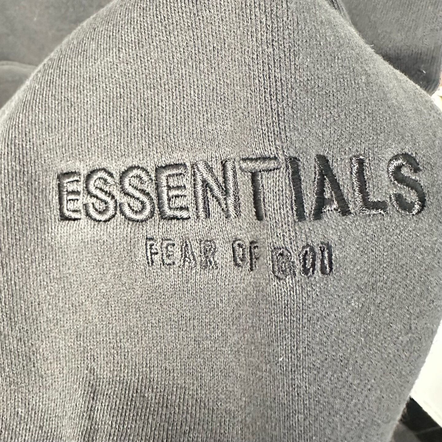 Fear of God Fear of God Black Hoodie l Men Size US L / EU 52-54 / 3 - 4 Thumbnail