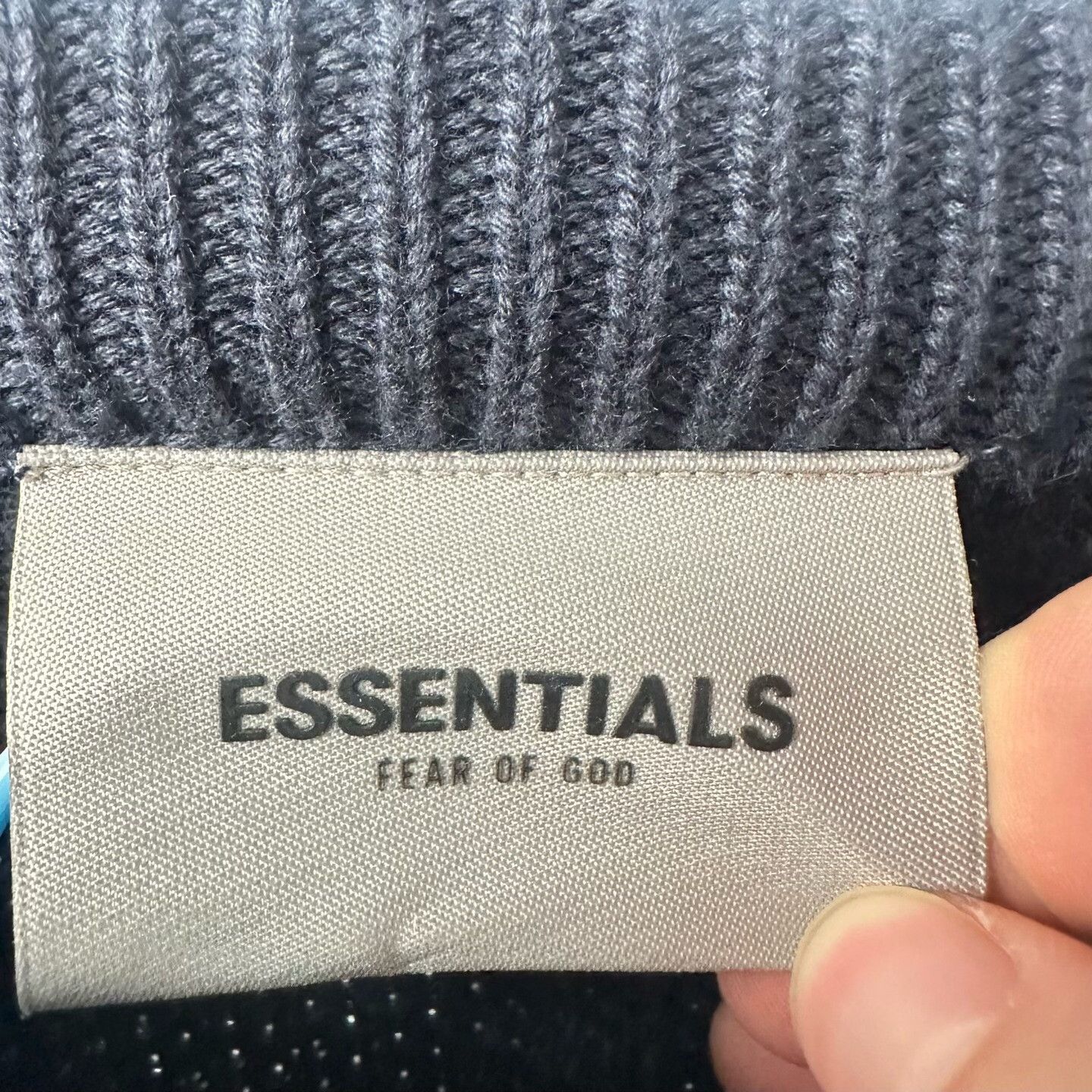 Fear of God Fear of God Retro Blue Sweater l Men Size US L / EU 52-54 / 3 - 4 Thumbnail