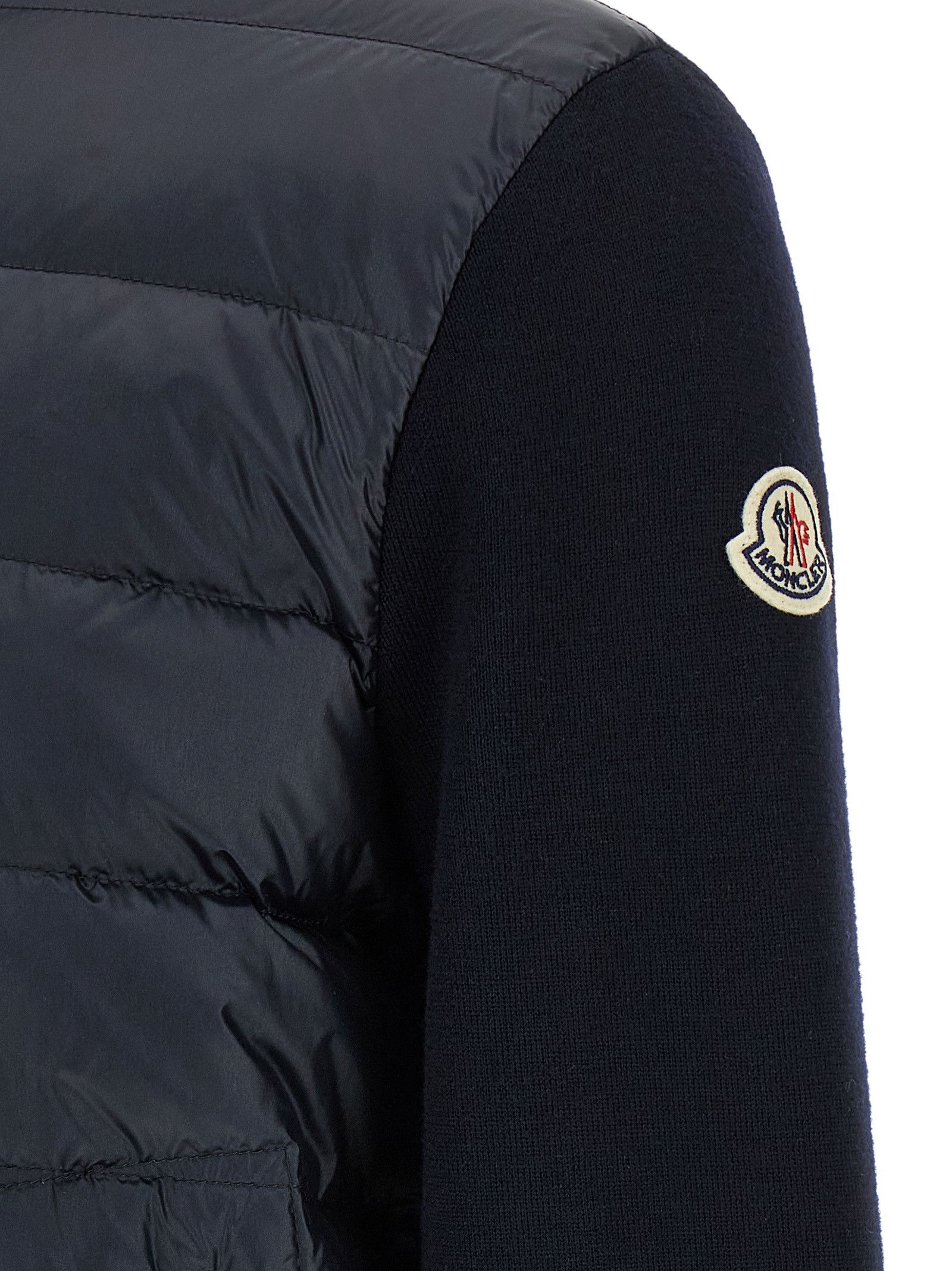 Moncler Padded Cardigan Size US XL / EU 56 / 4 - 4 Thumbnail