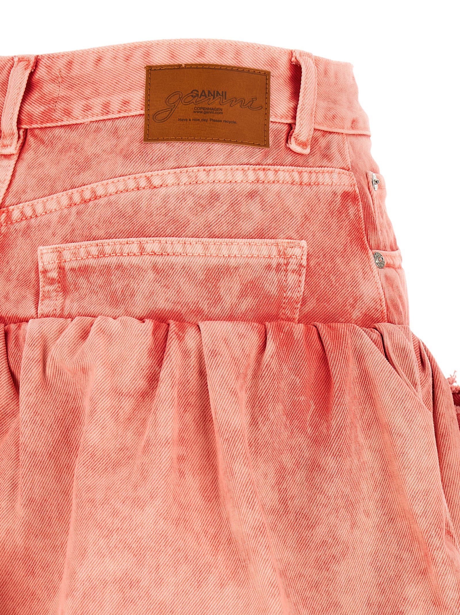 Ganni Denim Jeans Skirt Size 24" / US 00 / IT 34 - 4 Thumbnail