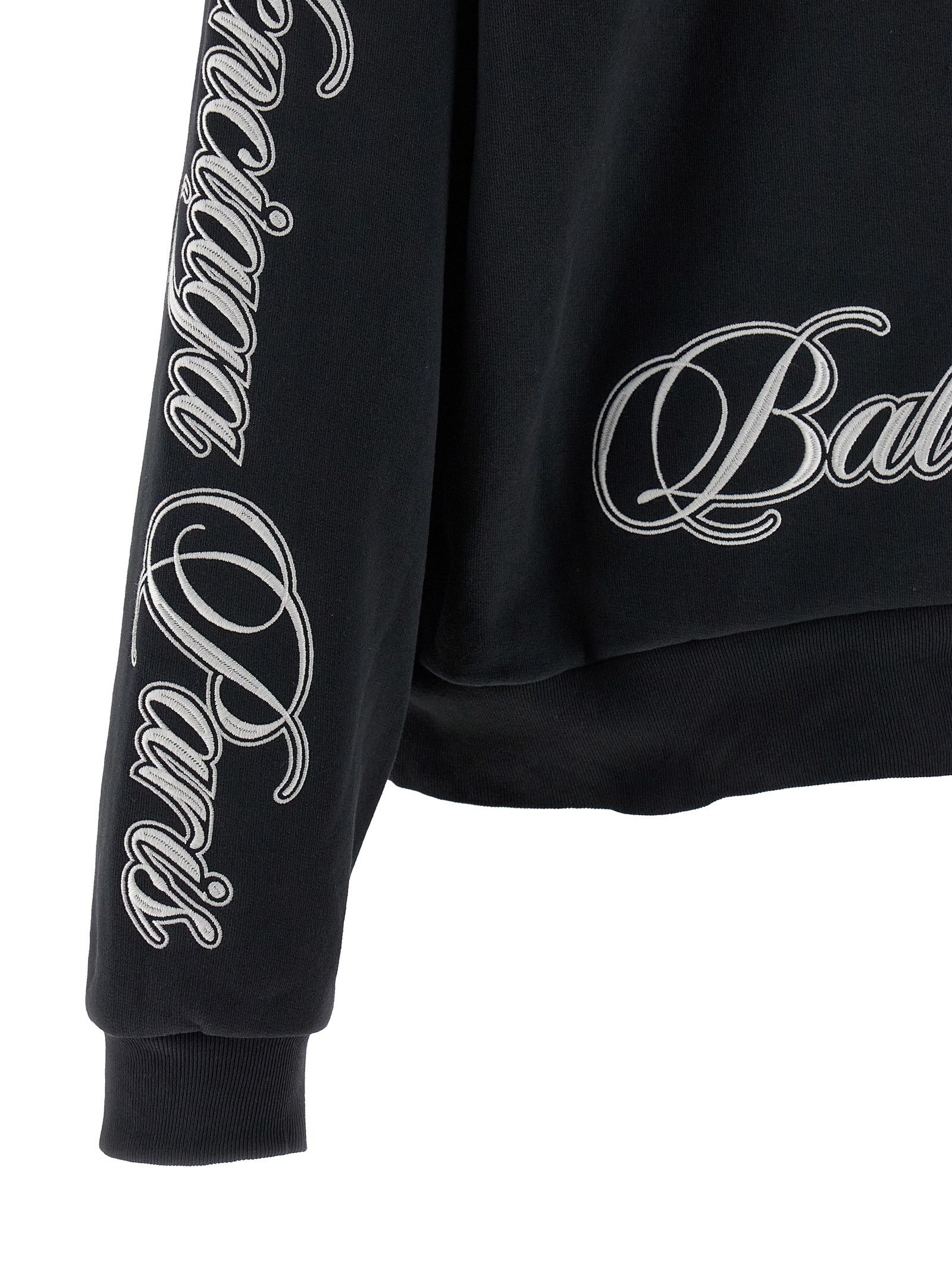 Balenciaga 'Cursive' Hoodie Size M / US 6-8 / IT 42-44 - 5 Thumbnail