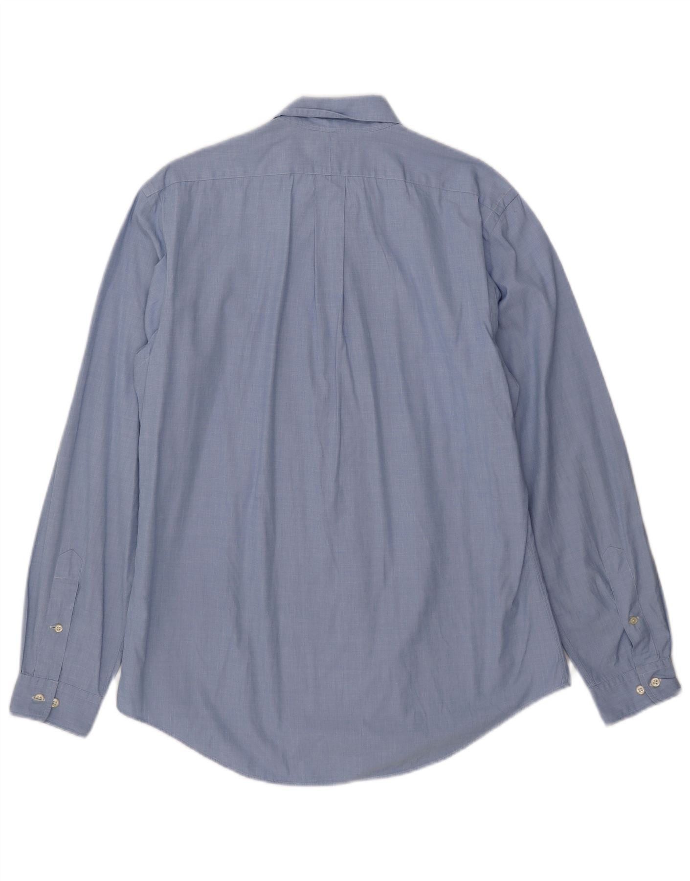 Polo Ralph Lauren Mens Custom Fit Shirt 40/41 16 Large Blue Size US L / EU 52-54 / 3 - 2 Thumbnail