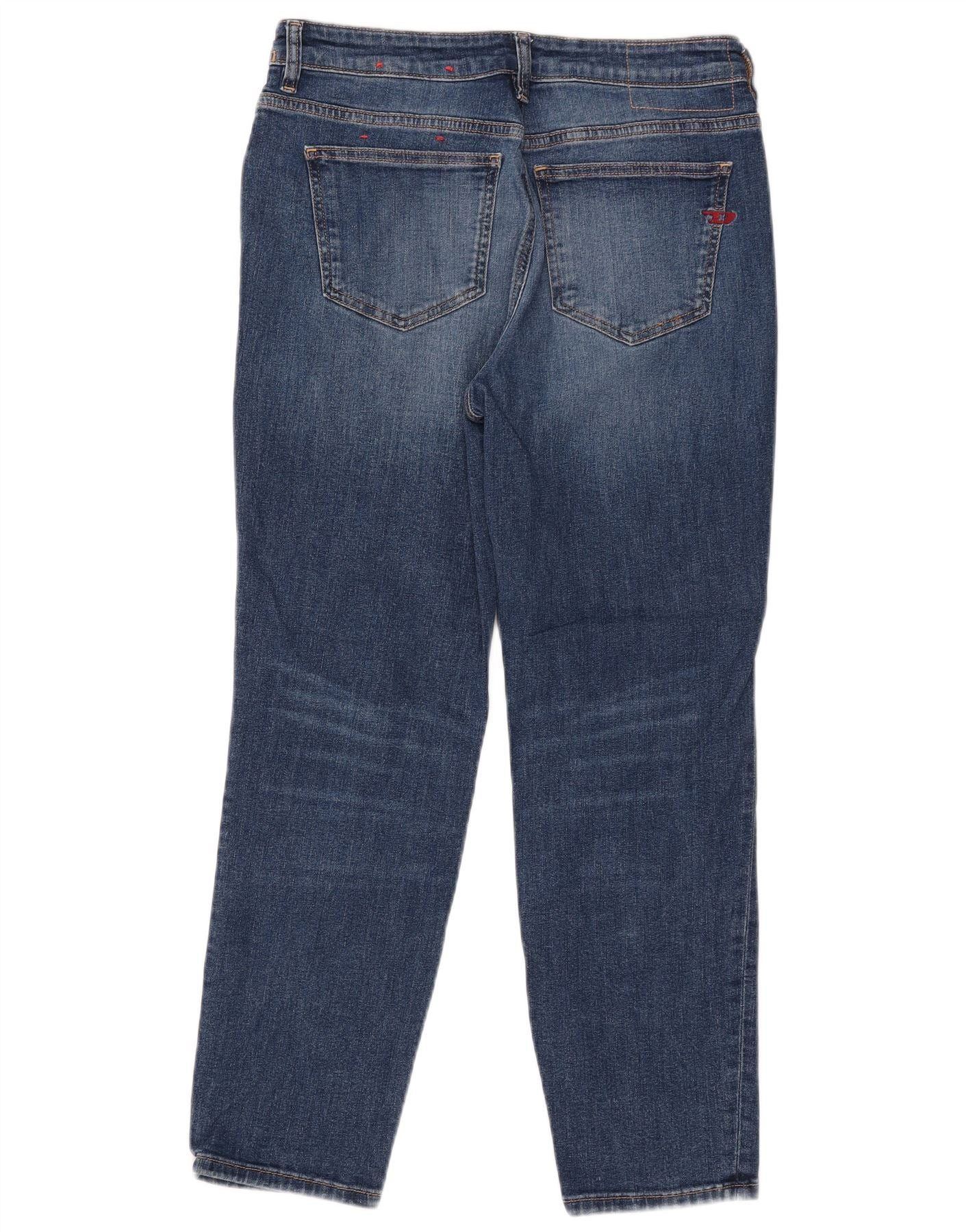 Diesel Womens Slim Jeans W28 L26 Blue Cotton Size 42" / US 20 - 2 Thumbnail