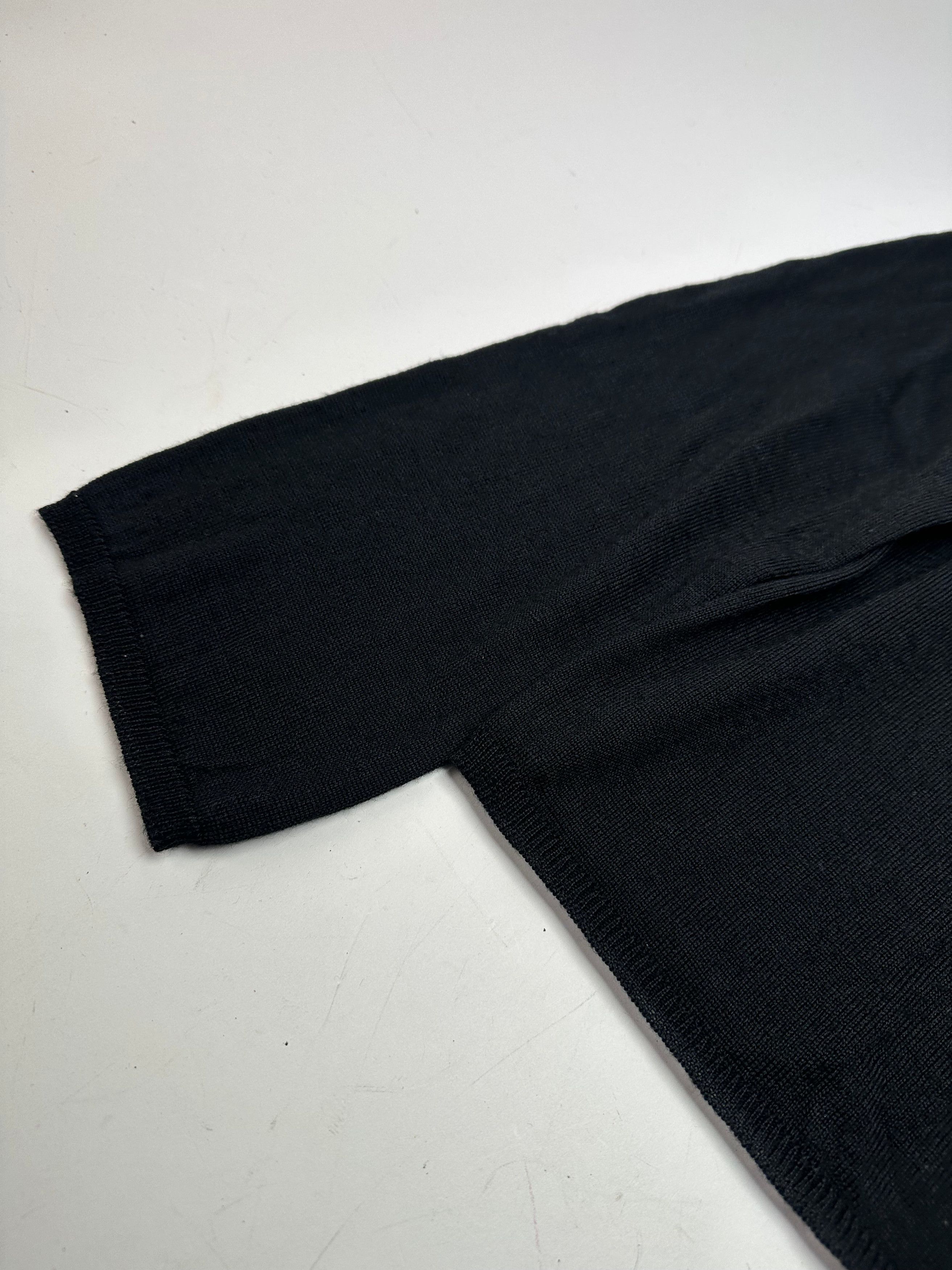 Comme des Garcons Vintage Comme Des Garçons Wool Crewneck Black white M Size S / US 4 / IT 40 - 5 Thumbnail