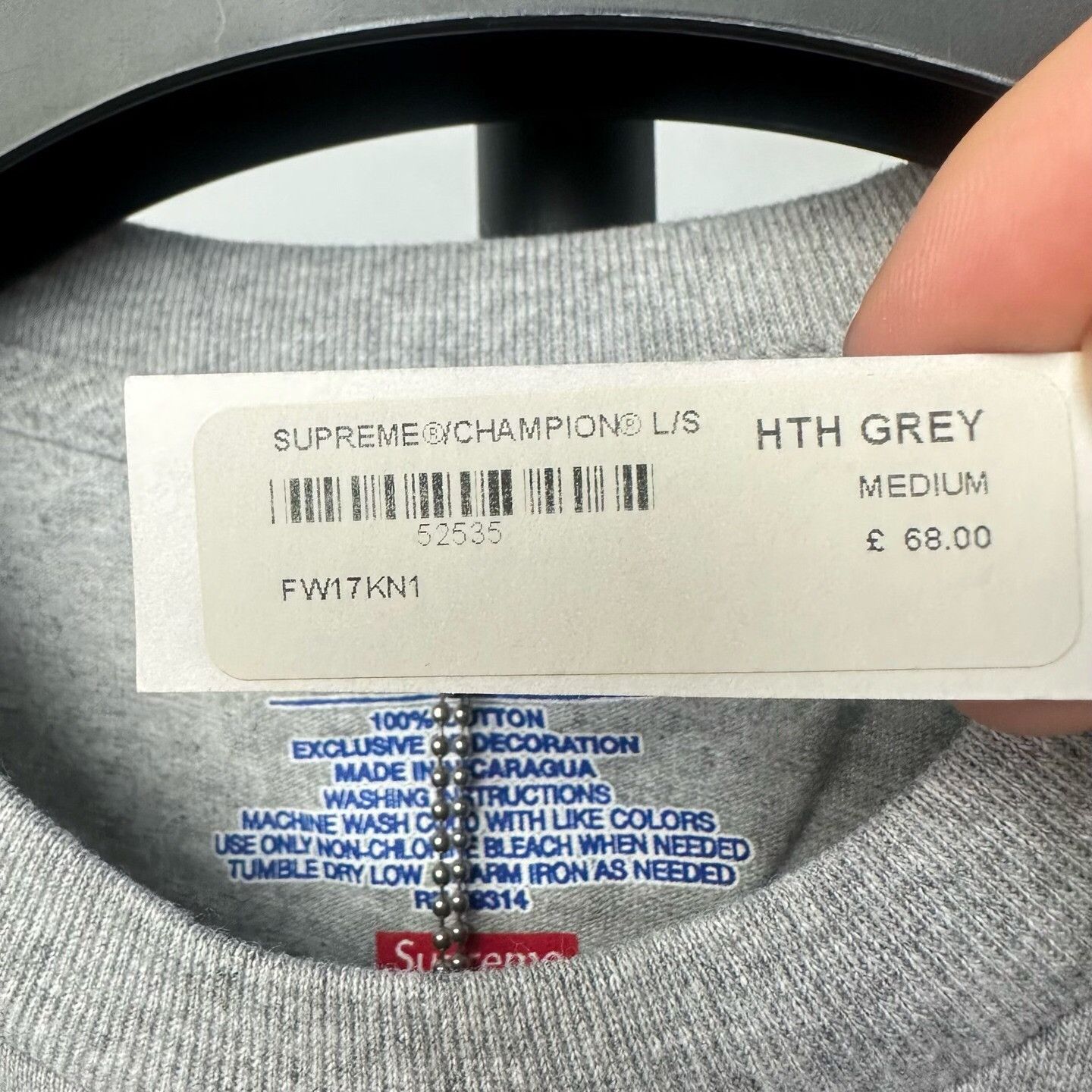 Supreme Supreme T-Shirt m Men Size US M / EU 48-50 / 2 - 7 Thumbnail
