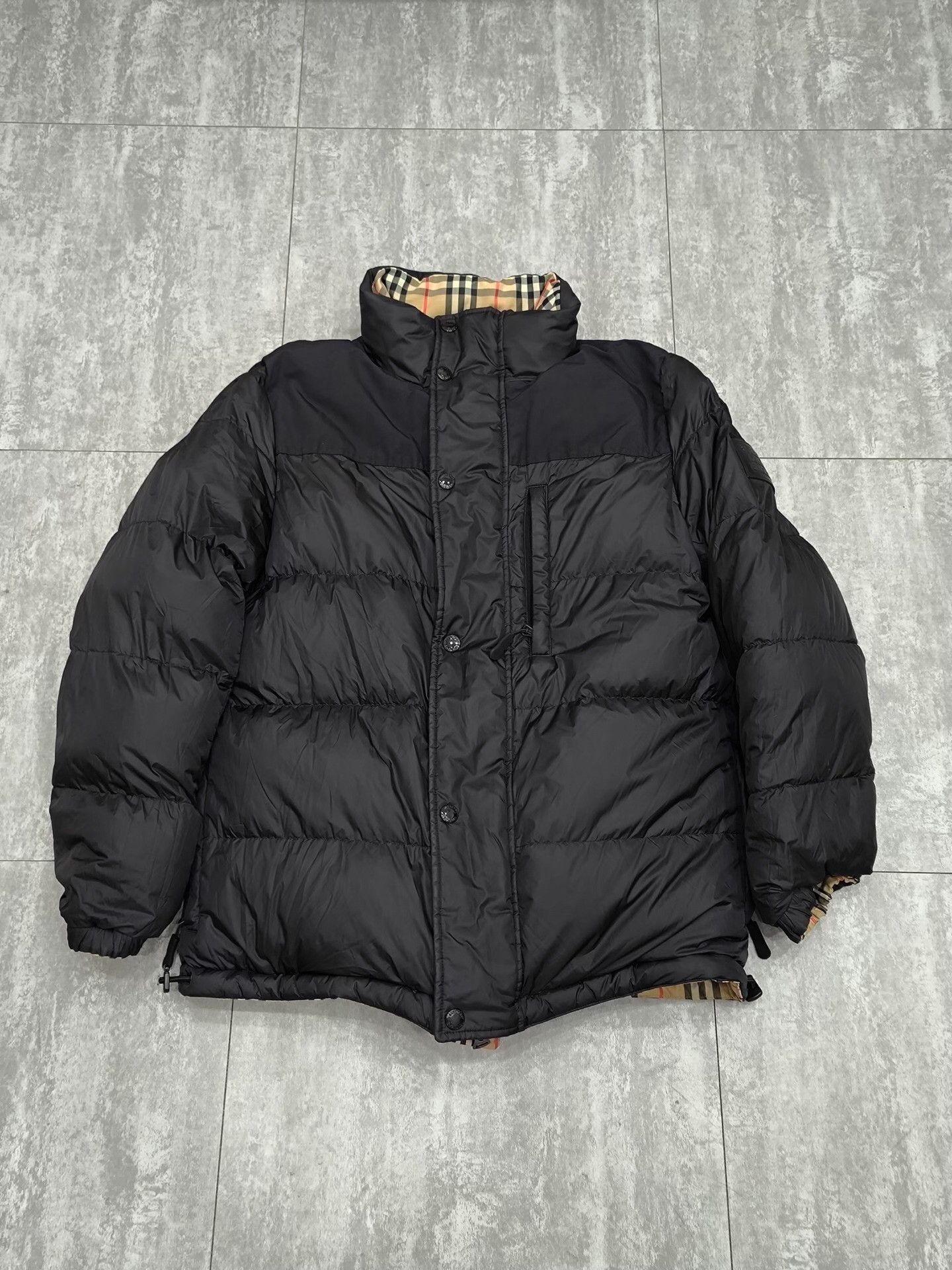 Burberry Burberry Down Plaid Multi Heavy Coat l Men Size US L / EU 52-54 / 3 - 3 Thumbnail