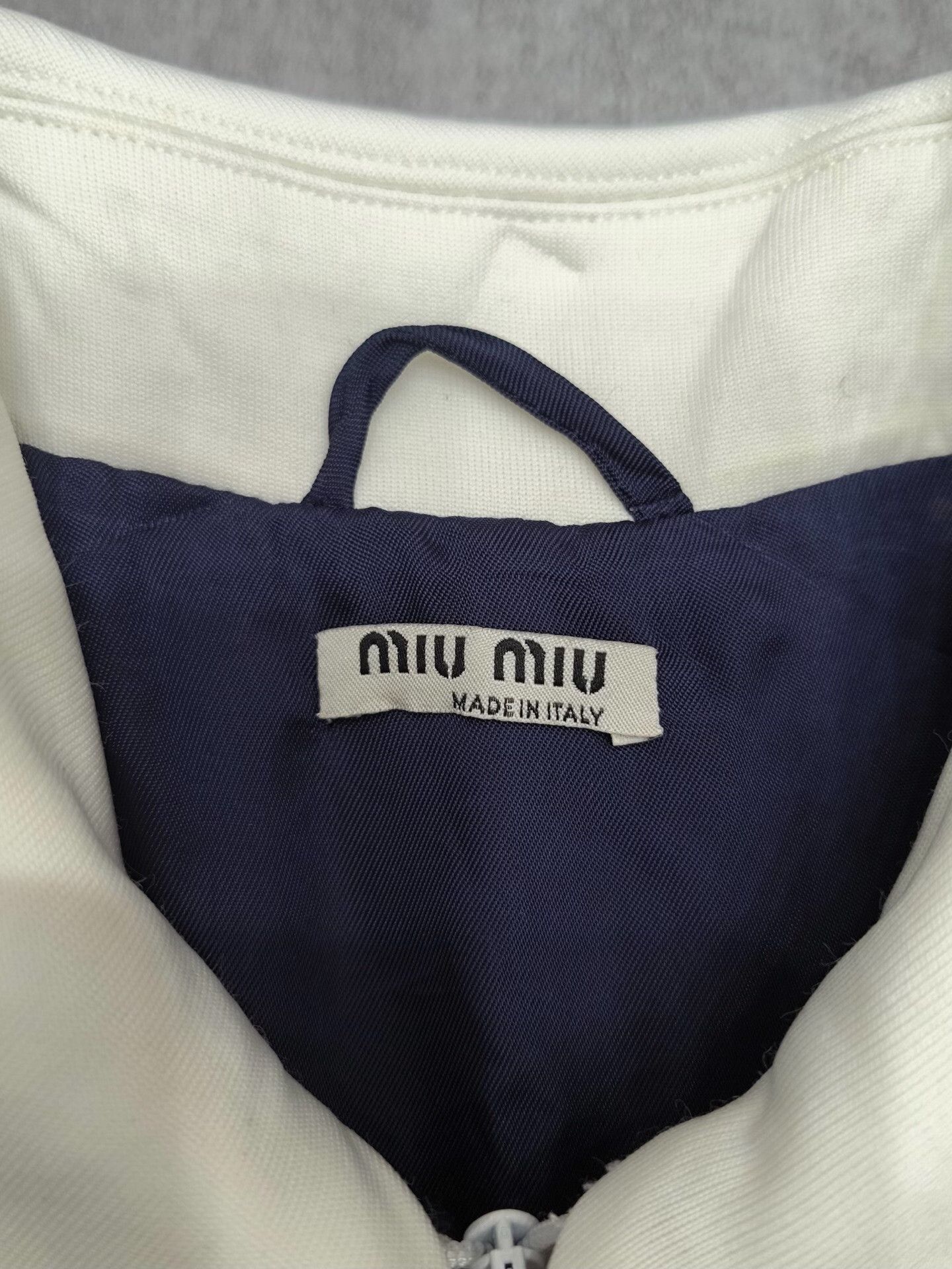 Miu Miu Miu Miu Striped Blue Jacket M Women Size M / US 6-8 / IT 42-44 - 4 Thumbnail