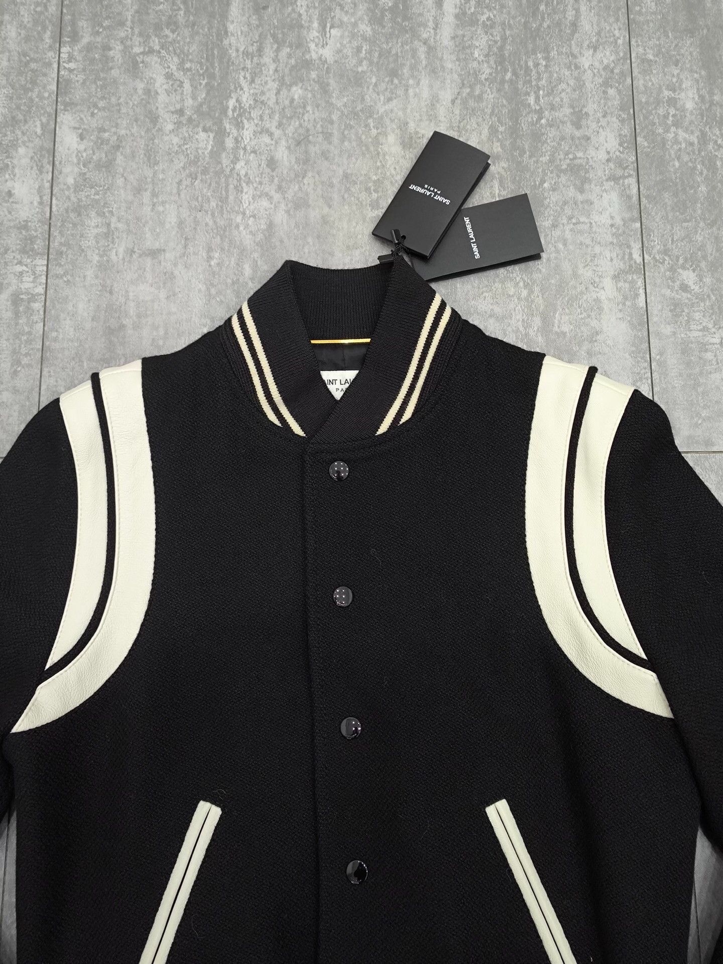 Saint Laurent Paris Saint Laurent Paris Black Light Jacket s Men Size US S / EU 44-46 / 1 - 3 Thumbnail