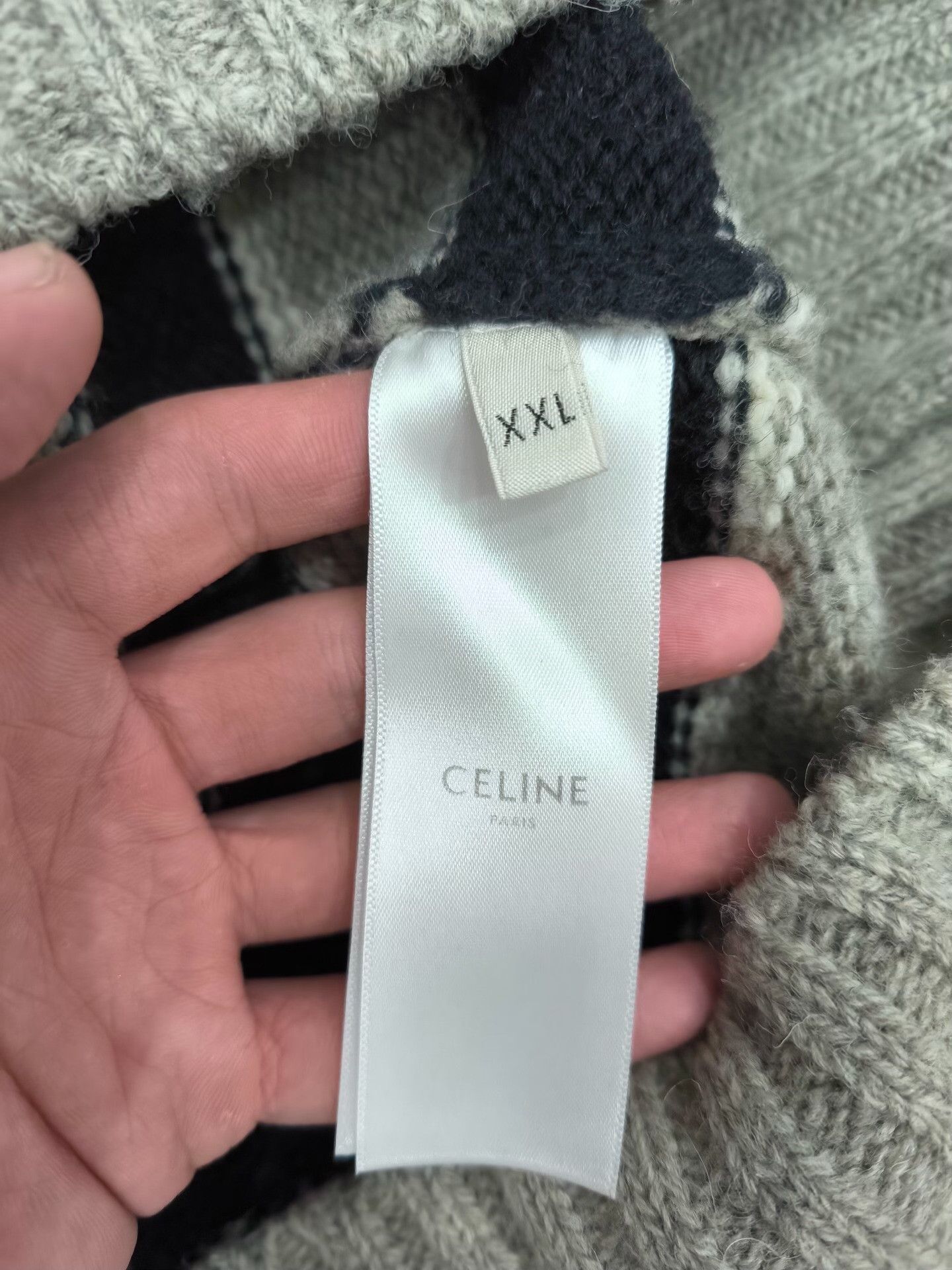 Celine Celine Wool Striped Sweater xxl Men Size US XXL / EU 58 / 5 - 5 Thumbnail
