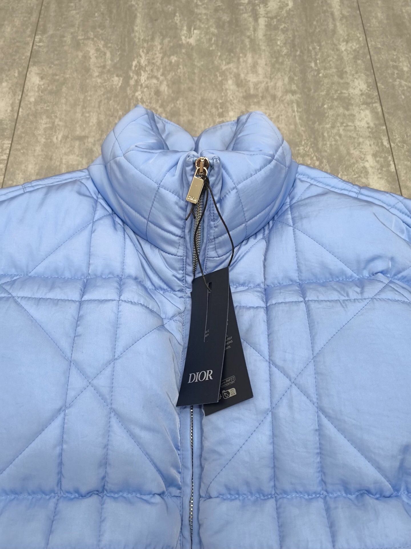 Dior Dior Collab Down Blue Heavy Coat l Men Size US L / EU 52-54 / 3 - 3 Thumbnail