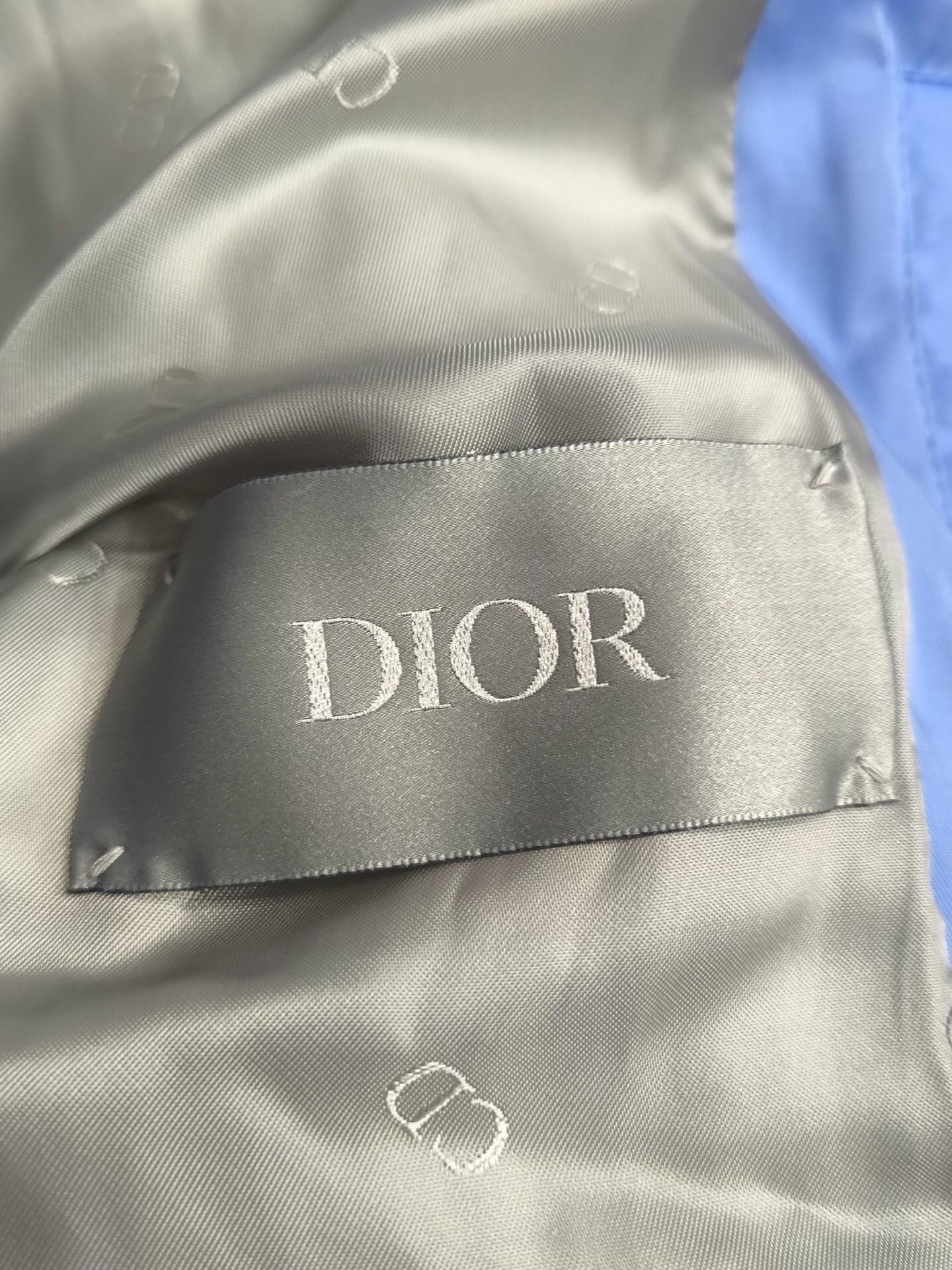 Dior Dior Collab Down Blue Heavy Coat l Men Size US L / EU 52-54 / 3 - 5 Thumbnail