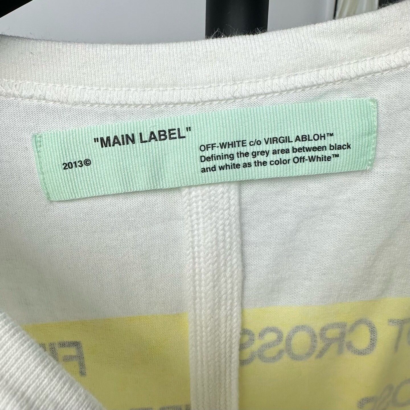 Off-White Off-White White T-Shirt m Men Size US M / EU 48-50 / 2 - 6 Thumbnail