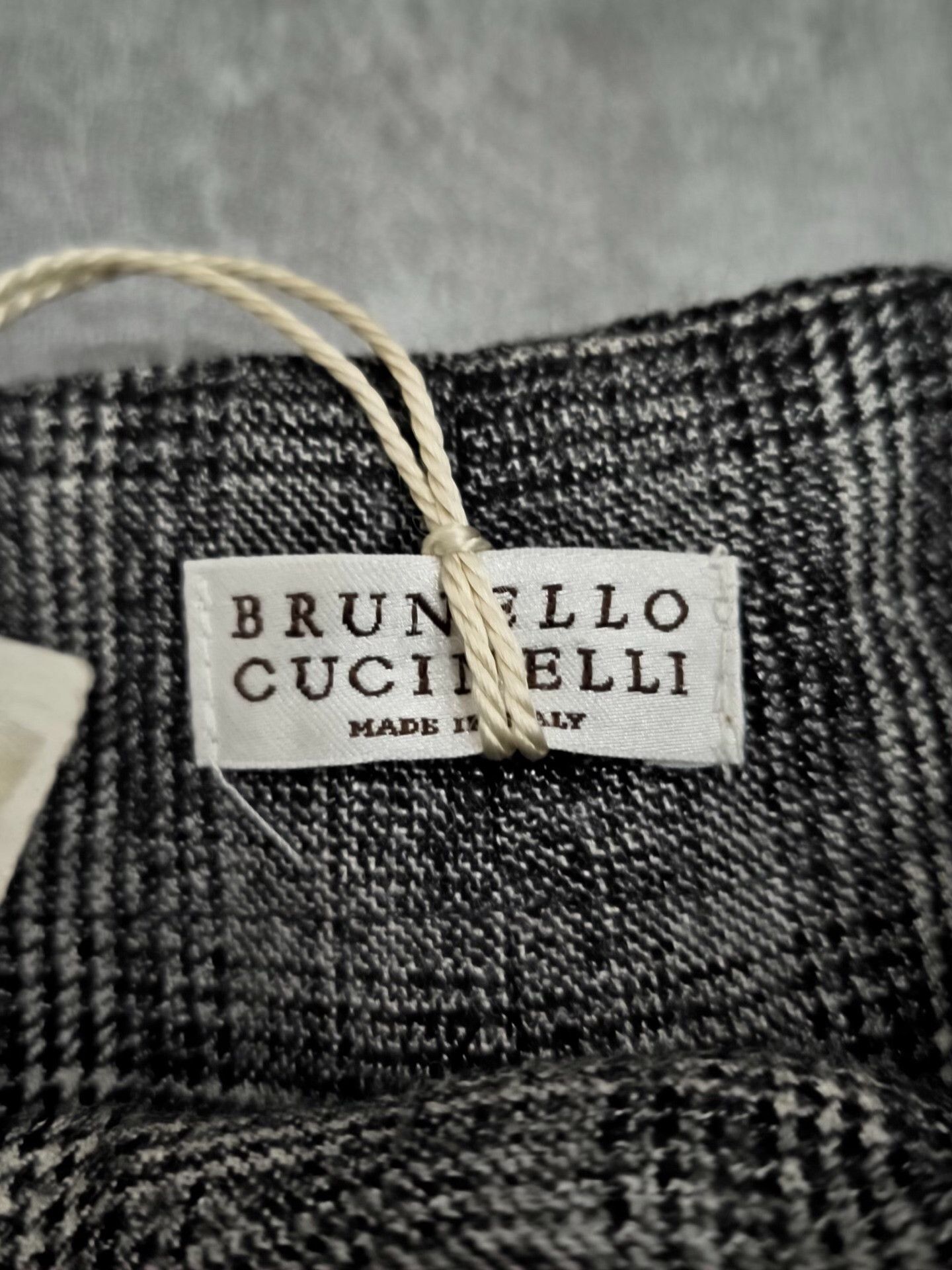 Brunello Cucinelli Brunello Cucinelli Wool Plaid Pants 24 Women Size 24" / US 00 / IT 34 - 4 Thumbnail