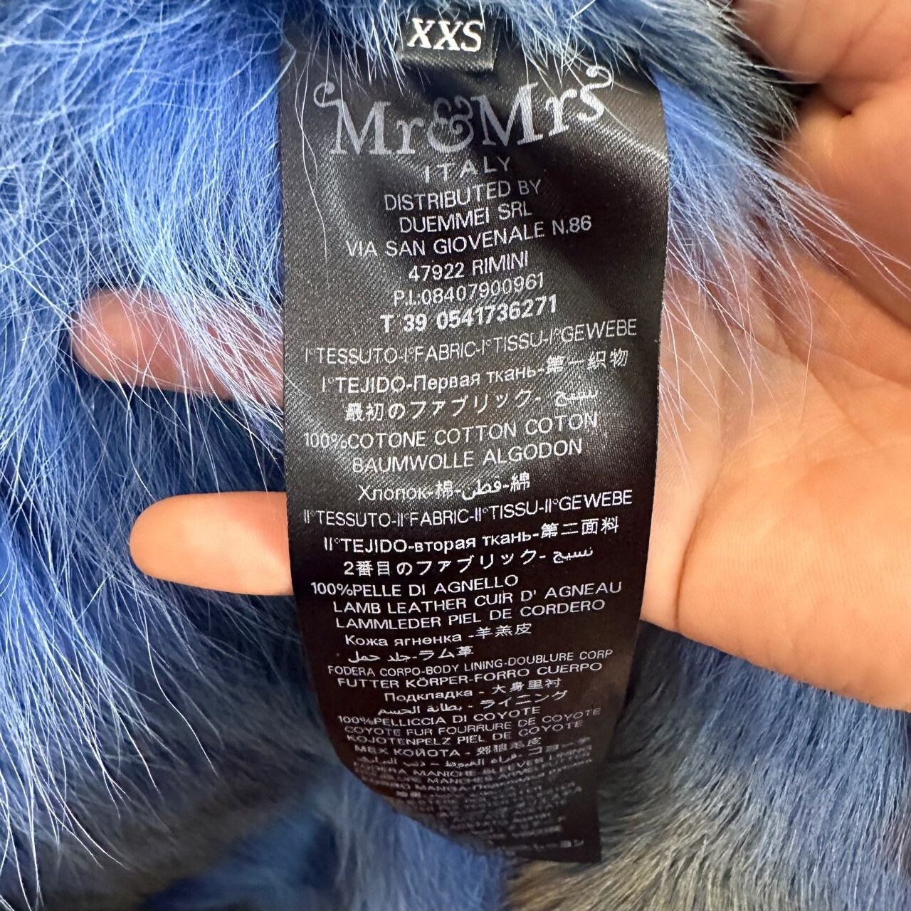 Other Fur Long Multi Jacket XXS Women Size XXS / US 00 / IT 34 - 5 Thumbnail