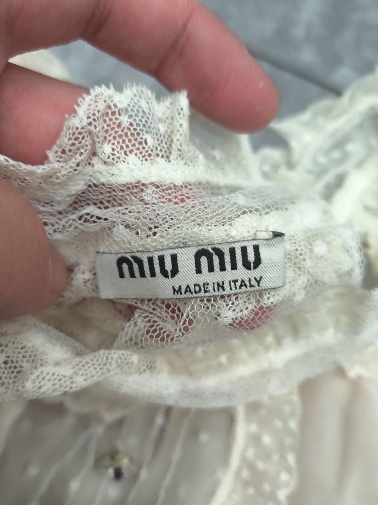 Miu Miu Miu Miu Pink Button Up S Women Size S / US 4 / IT 40 - 4 Thumbnail