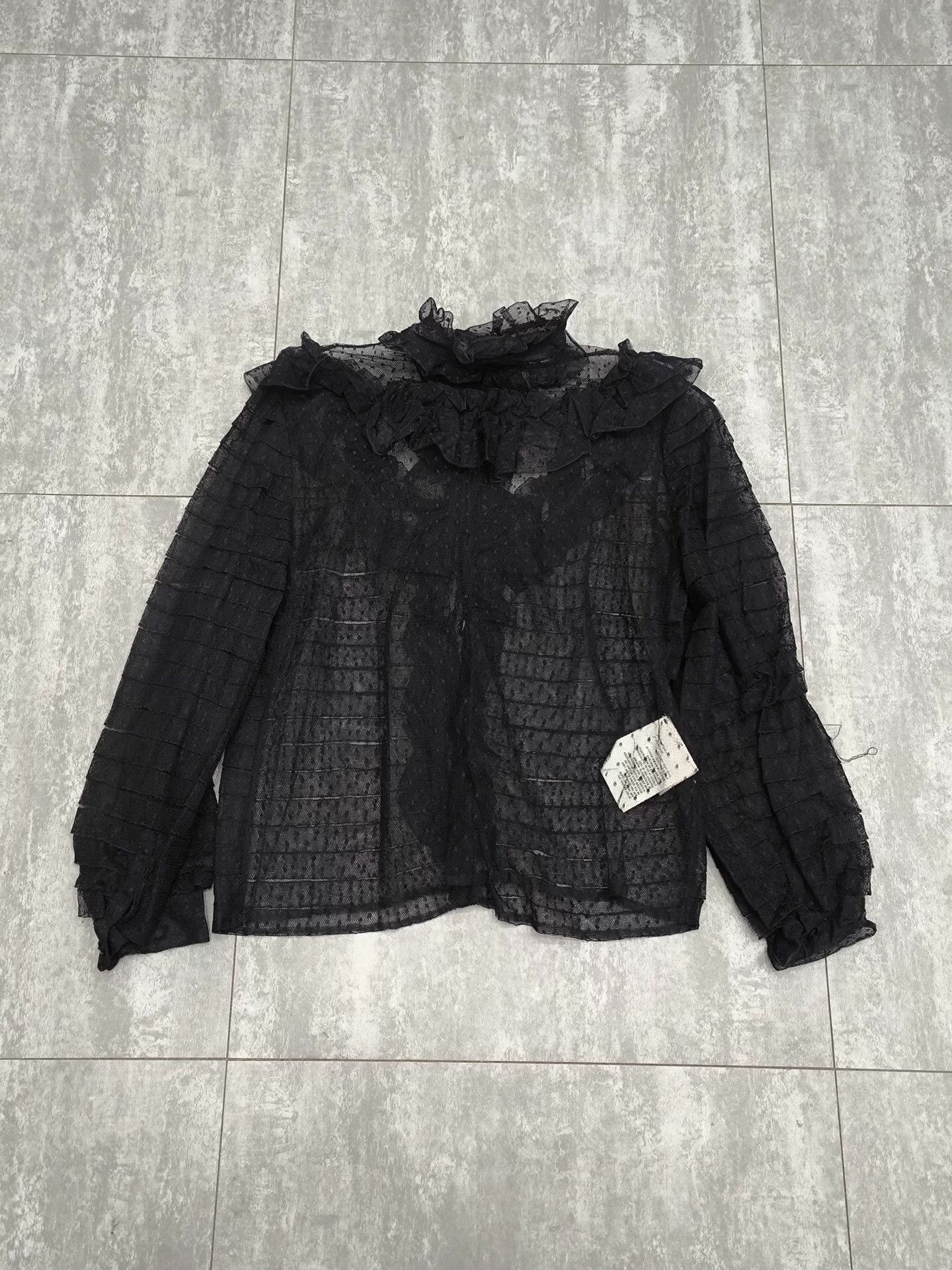 Miu Miu Miu Miu Black Button Up S Women Size S / US 4 / IT 40 - 2 Thumbnail
