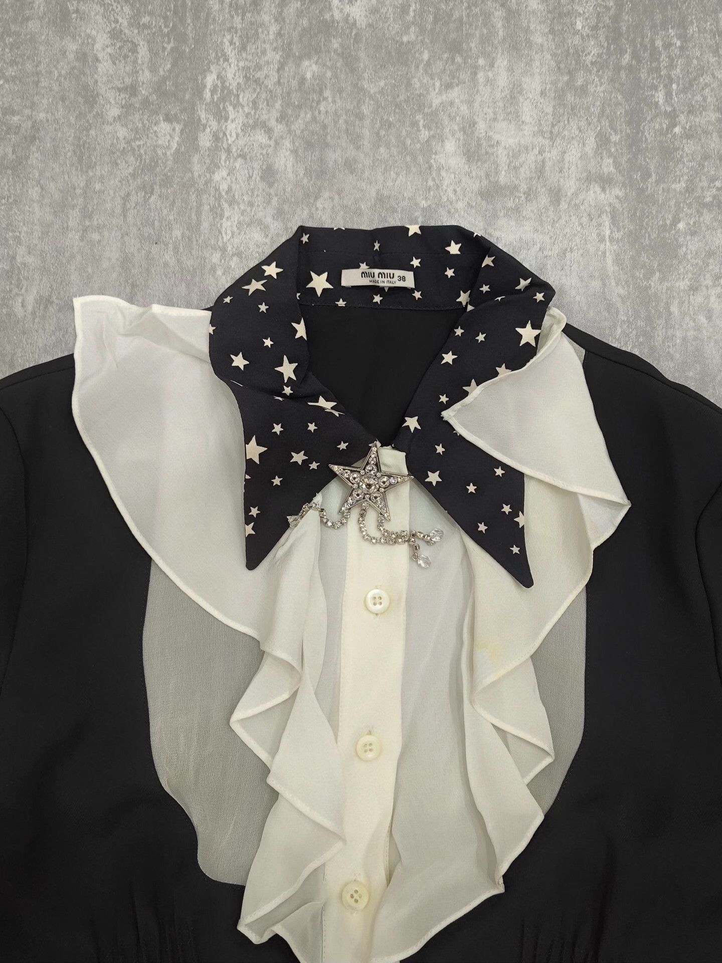 Miu Miu Miu Miu Black T-Shirt S Women Size S / US 4 / IT 40 - 3 Thumbnail