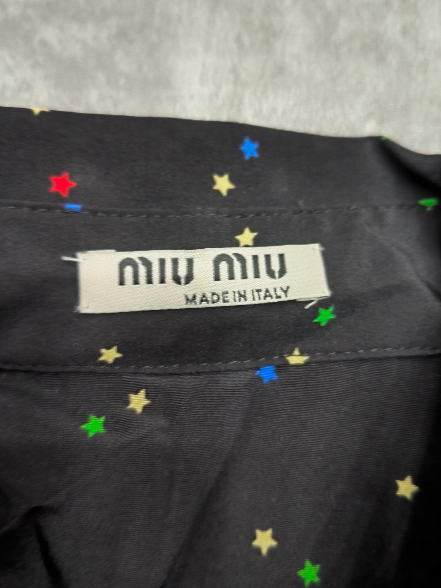 Miu Miu Miu Miu Printed Multi Button Up S Women Size S / US 4 / IT 40 - 4 Thumbnail