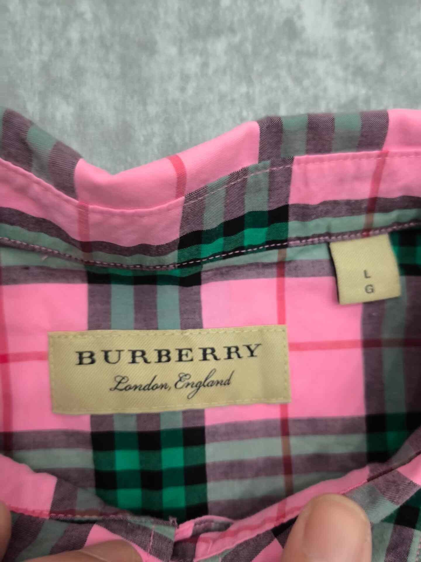 Burberry Burberry Plaid Shirt l Men Size US L / EU 52-54 / 3 - 4 Thumbnail