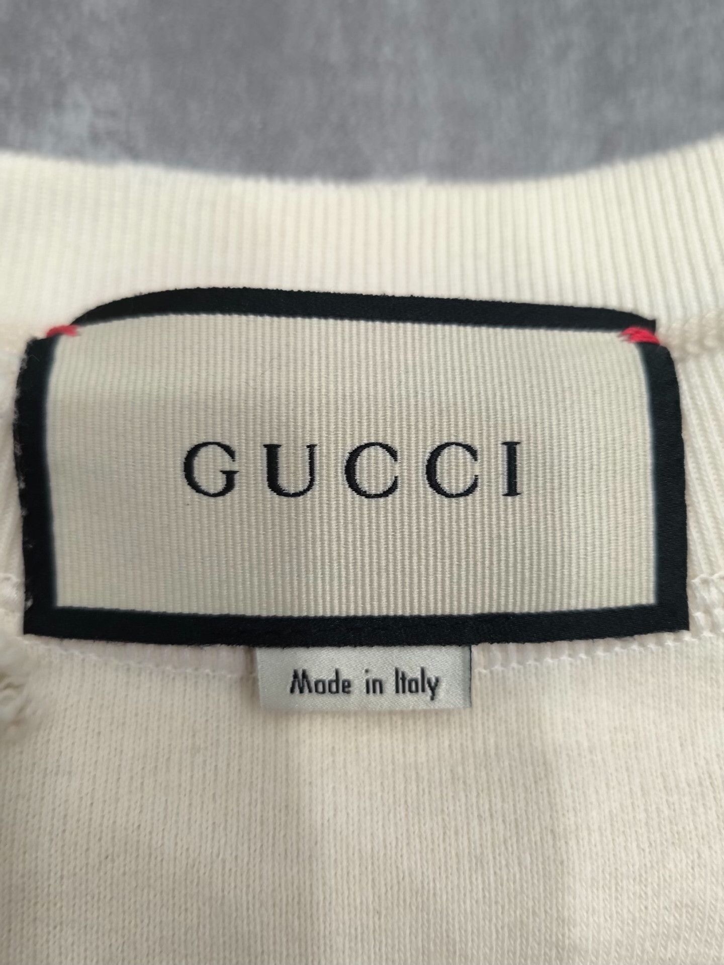 Gucci Gucci Distressed Cropped White Hoodie S Women Size S / US 4 / IT 40 - 4 Thumbnail