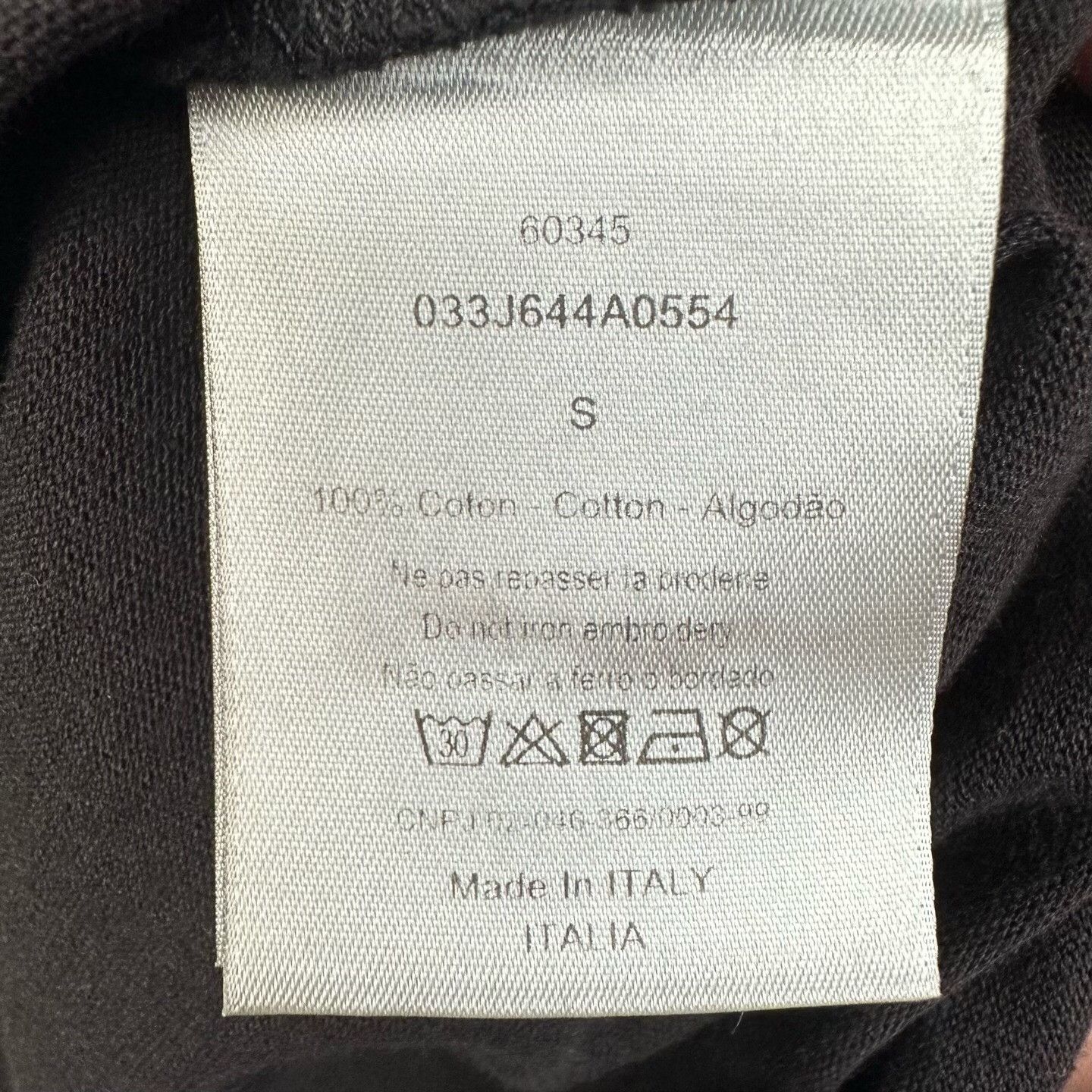 Dior Dior Collab Embroidered Black T-Shirt s Men Size US S / EU 44-46 / 1 - 5 Thumbnail