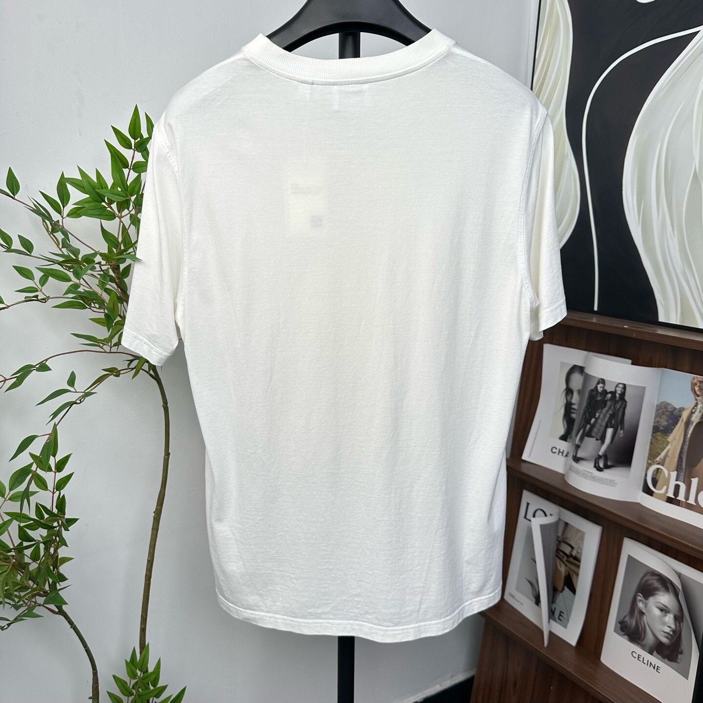Burberry Burberry Retro Cotton White T-Shirt S Women Size S / US 4 / IT 40 - 2 Thumbnail