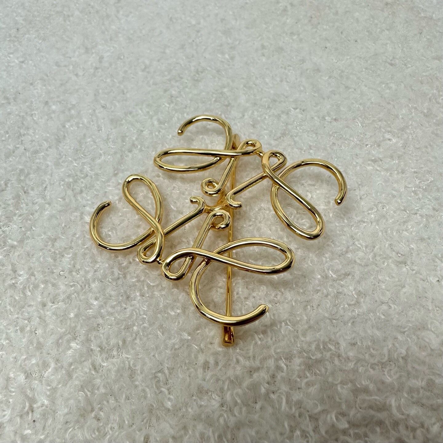 Loewe Loewe Metallic Gold Jewelry one size Men Size ONE SIZE - 2 Thumbnail