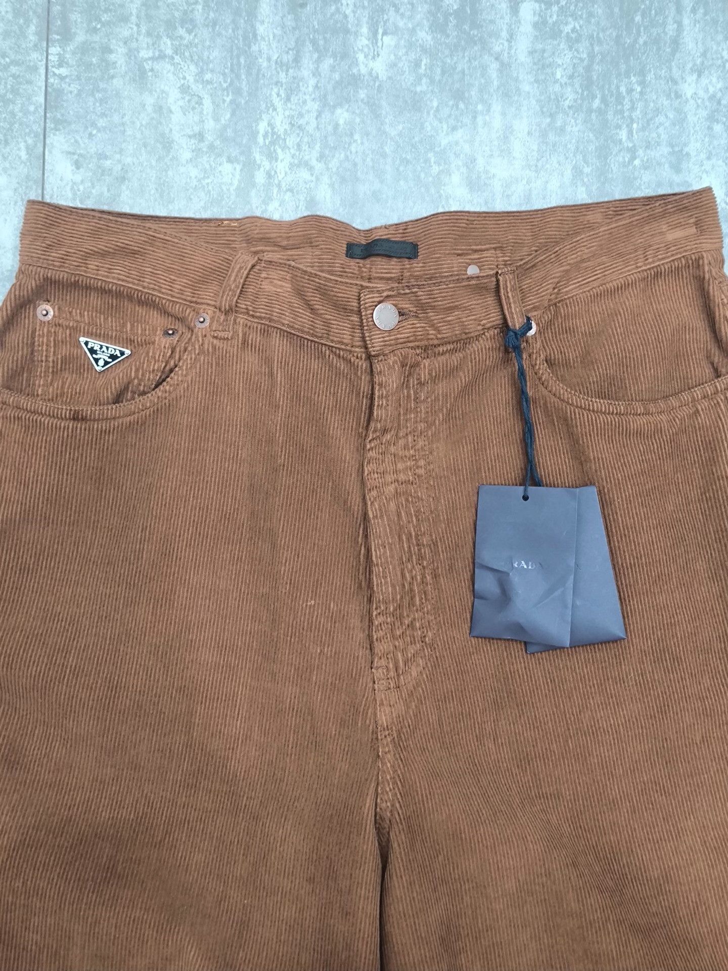 Prada Prada Corduroy Casual Pants 34 Men Size US 34 / EU 50 - 3 Thumbnail