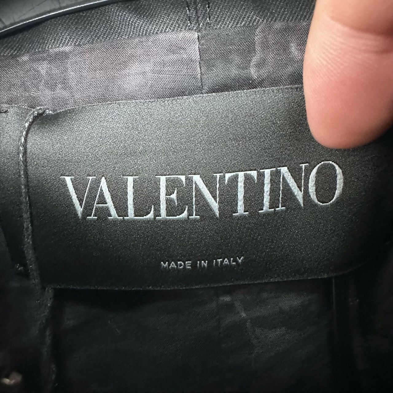 Valentino Valentino Embroidered Black Light Jacket xs Men Size US XS / EU 42 / 0 - 4 Thumbnail