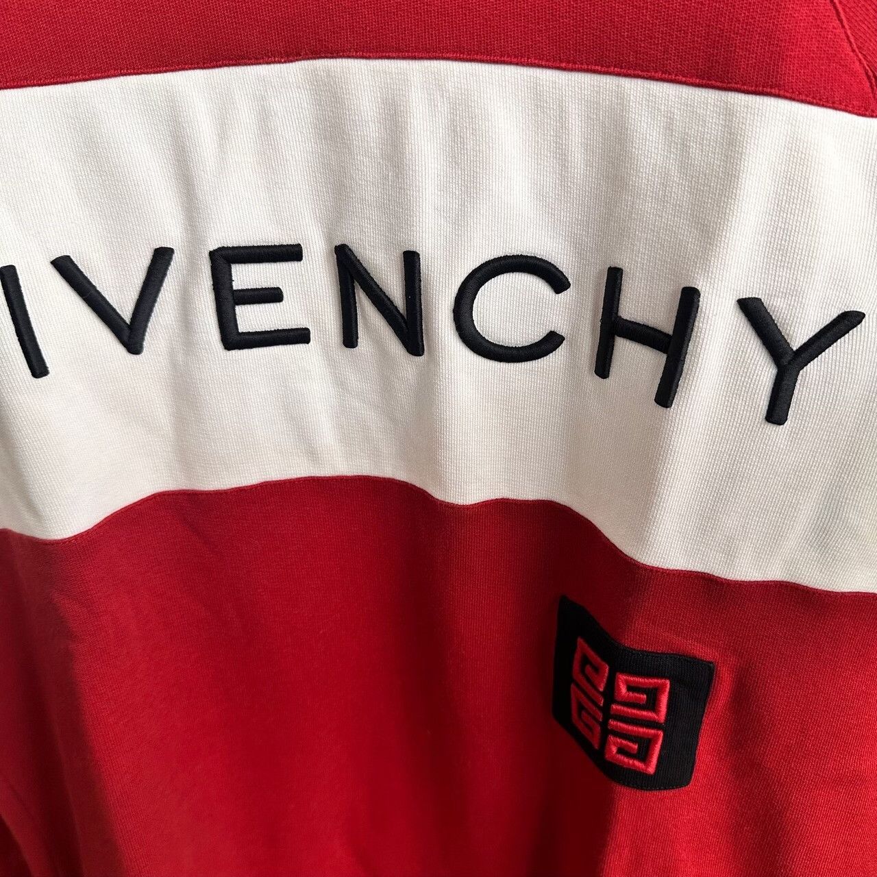 Givenchy Givenchy Embroidered Red Hoodie s Men Size US S / EU 44-46 / 1 - 3 Thumbnail