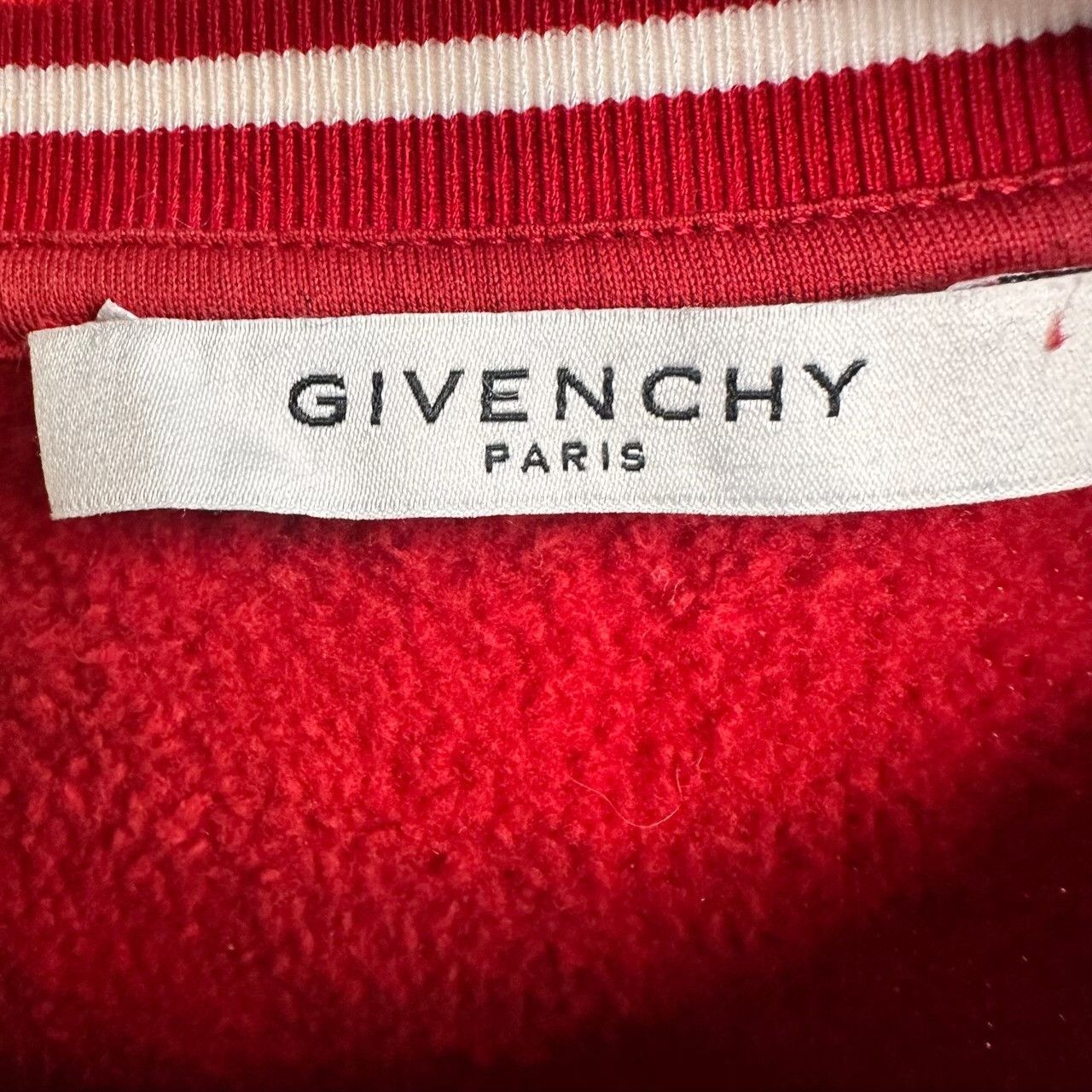 Givenchy Givenchy Embroidered Red Hoodie s Men Size US S / EU 44-46 / 1 - 4 Thumbnail