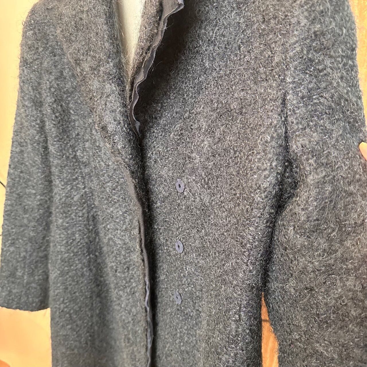 Dior Dior Knit Cropped Black Coat S Women Size S / US 4 / IT 40 - 3 Thumbnail