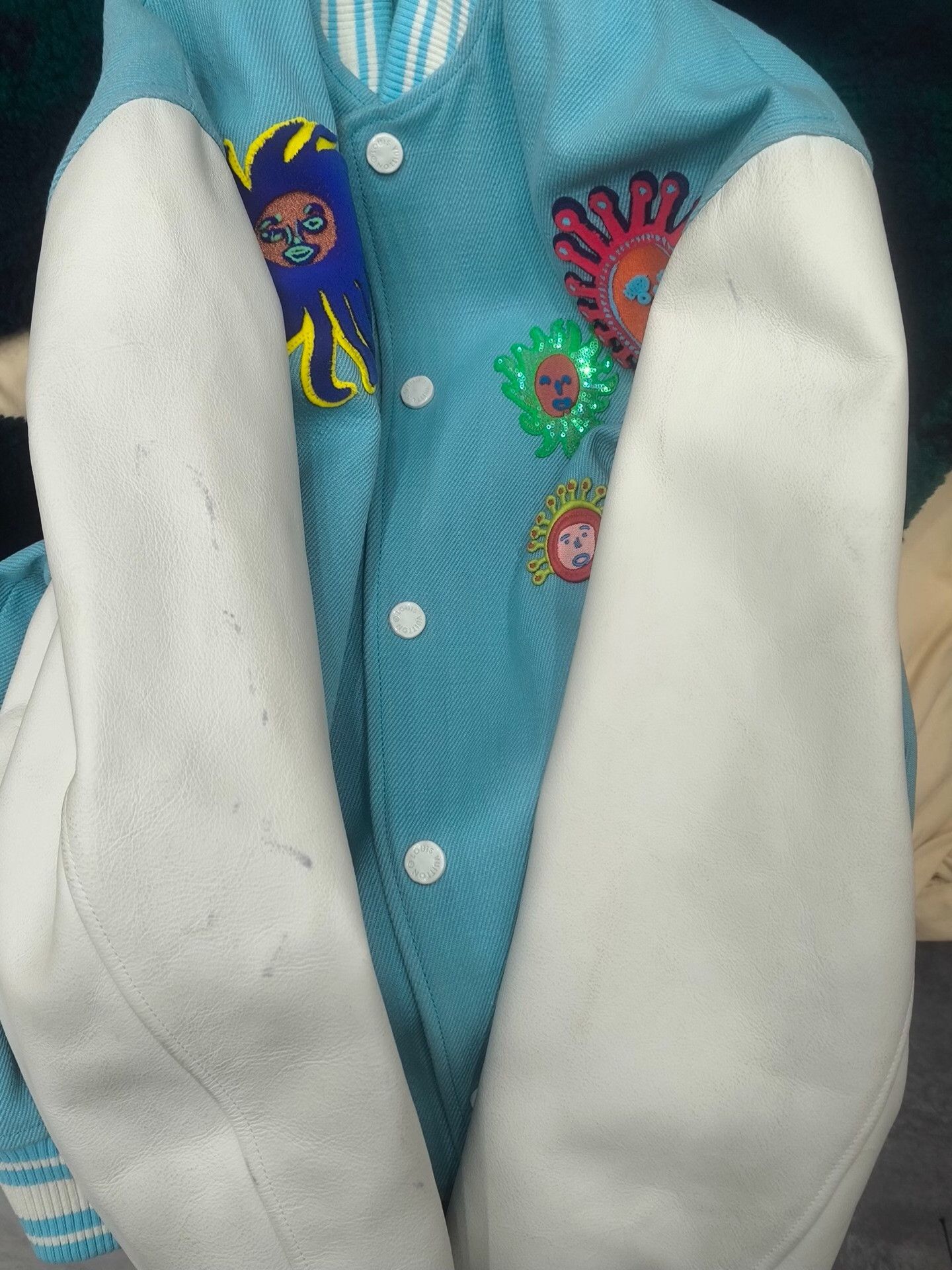 Louis Vuitton Louis Vuitton Blue Light Jacket m Men Size US M / EU 48-50 / 2 - 4 Thumbnail