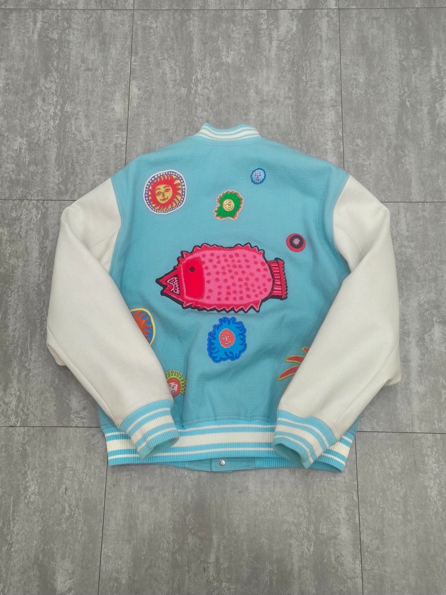 Louis Vuitton Louis Vuitton Blue Light Jacket m Men Size US M / EU 48-50 / 2 - 2 Thumbnail