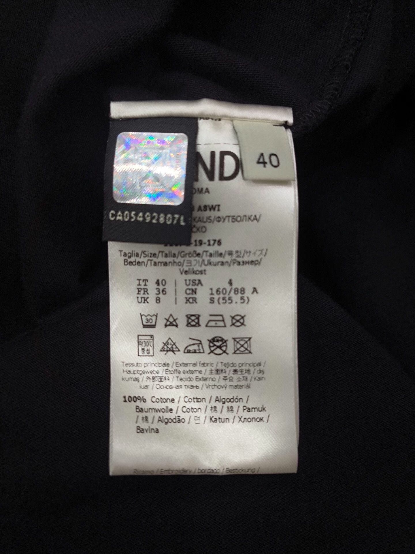 Fendi Fendi Retro T-Shirt m Men Size US M / EU 48-50 / 2 - 5 Thumbnail