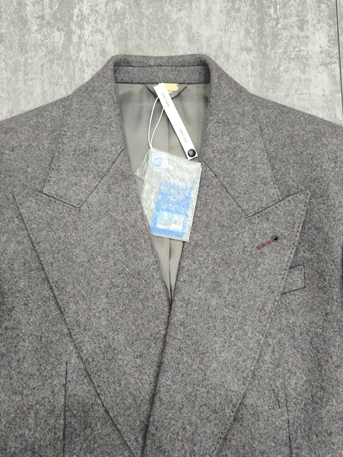 Gucci Gucci Formal Wool Gray Suit 40r Men Size 40R - 3 Thumbnail