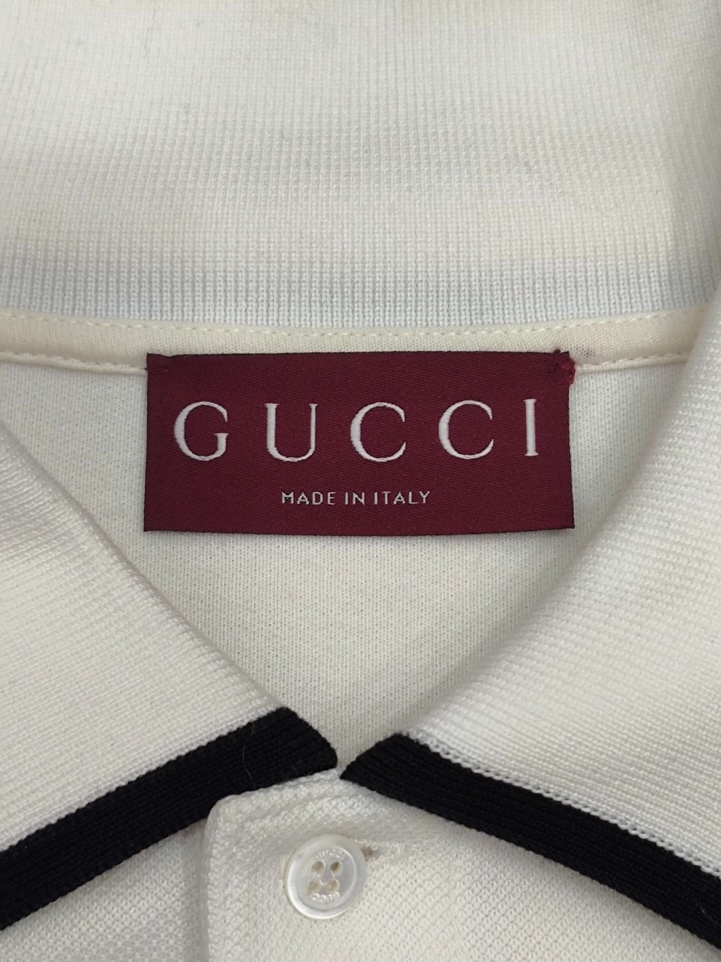 Gucci Gucci White Polo m Men Size US M / EU 48-50 / 2 - 4 Thumbnail