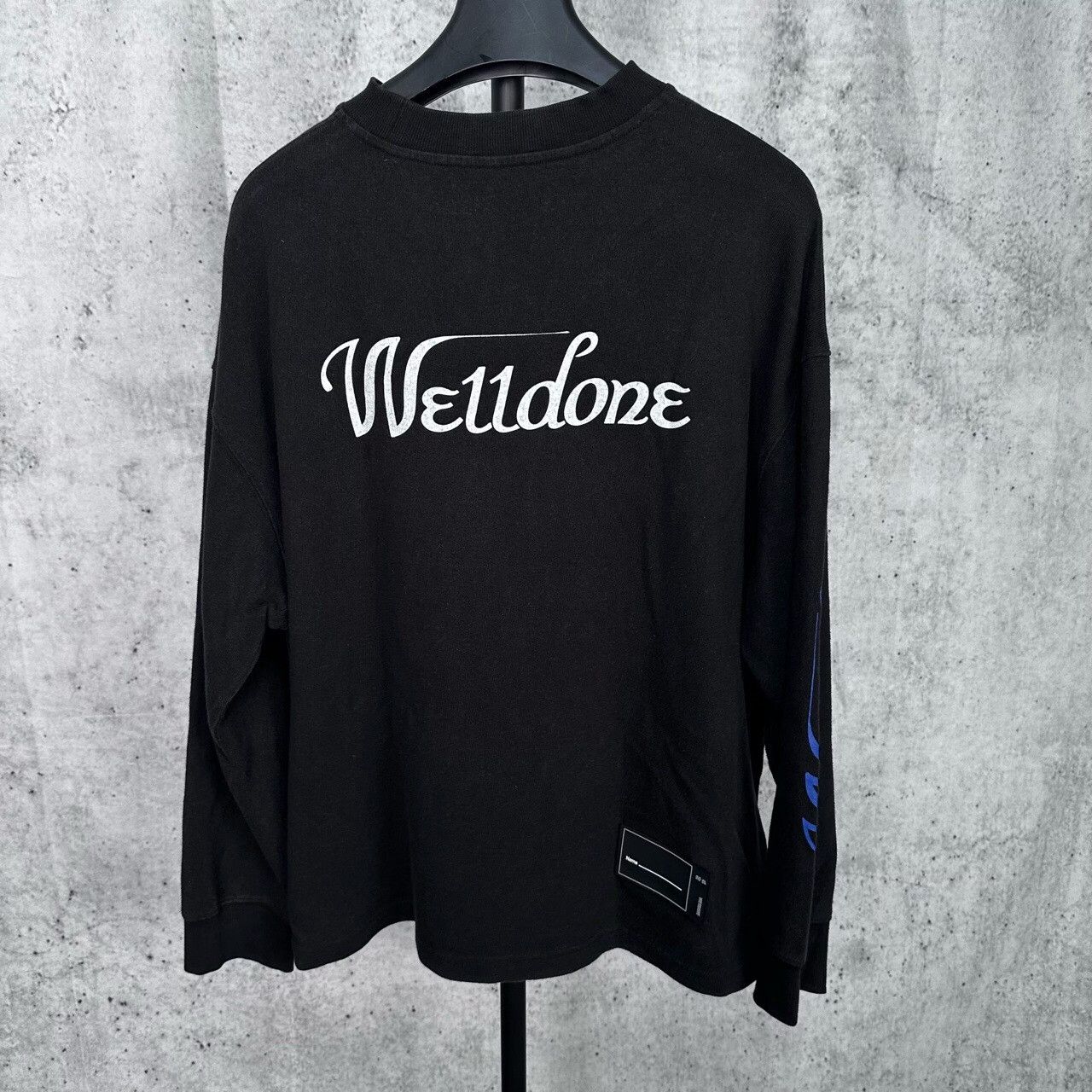 WE11DONE We11done Graphic Black Hoodie m Men Size US M / EU 48-50 / 2 - 2 Thumbnail