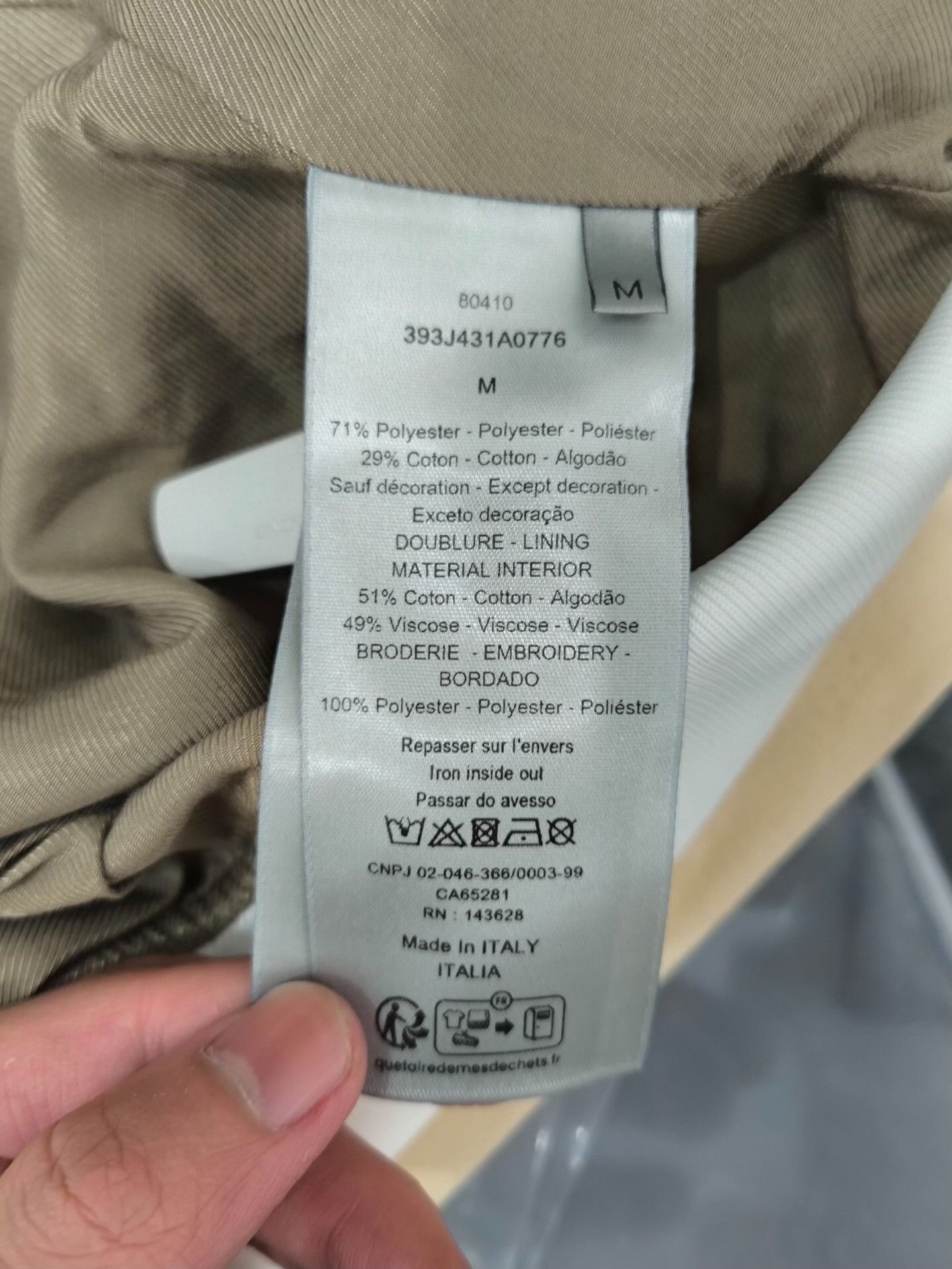 Dior Dior Multi Jacket M Women Size M / US 6-8 / IT 42-44 - 7 Thumbnail