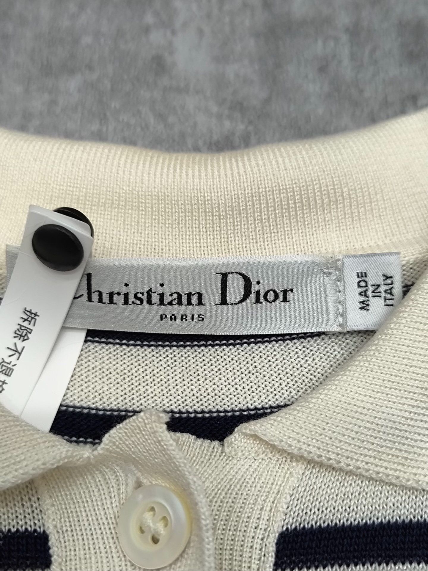 Dior Dior Retro Striped Polo xs Men Size US XS / EU 42 / 0 - 4 Thumbnail