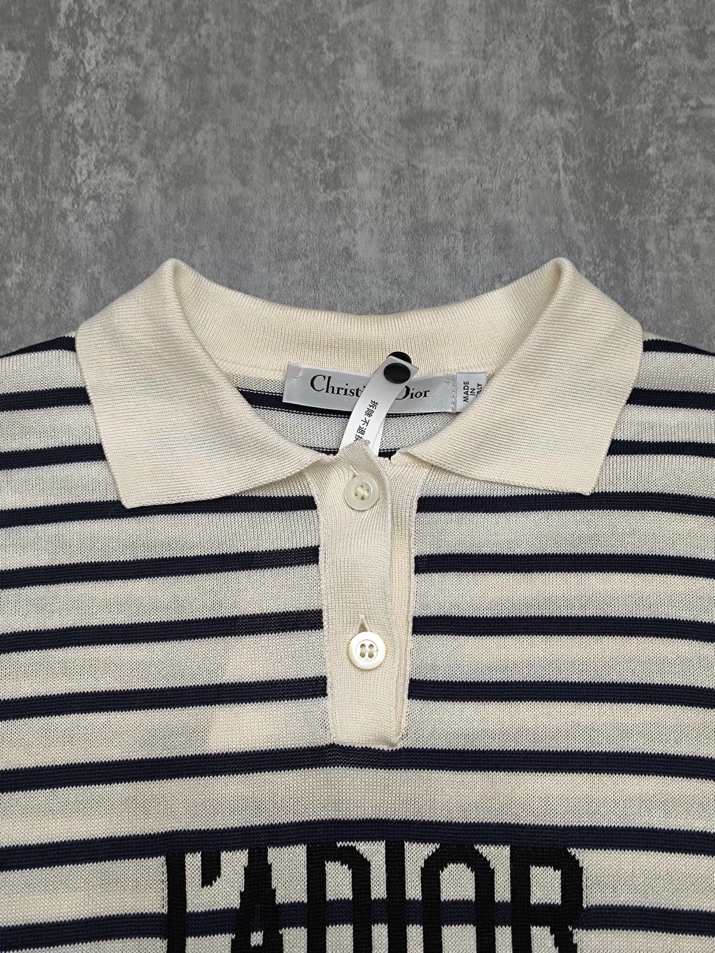 Dior Dior Retro Striped Polo xs Men Size US XS / EU 42 / 0 - 3 Thumbnail