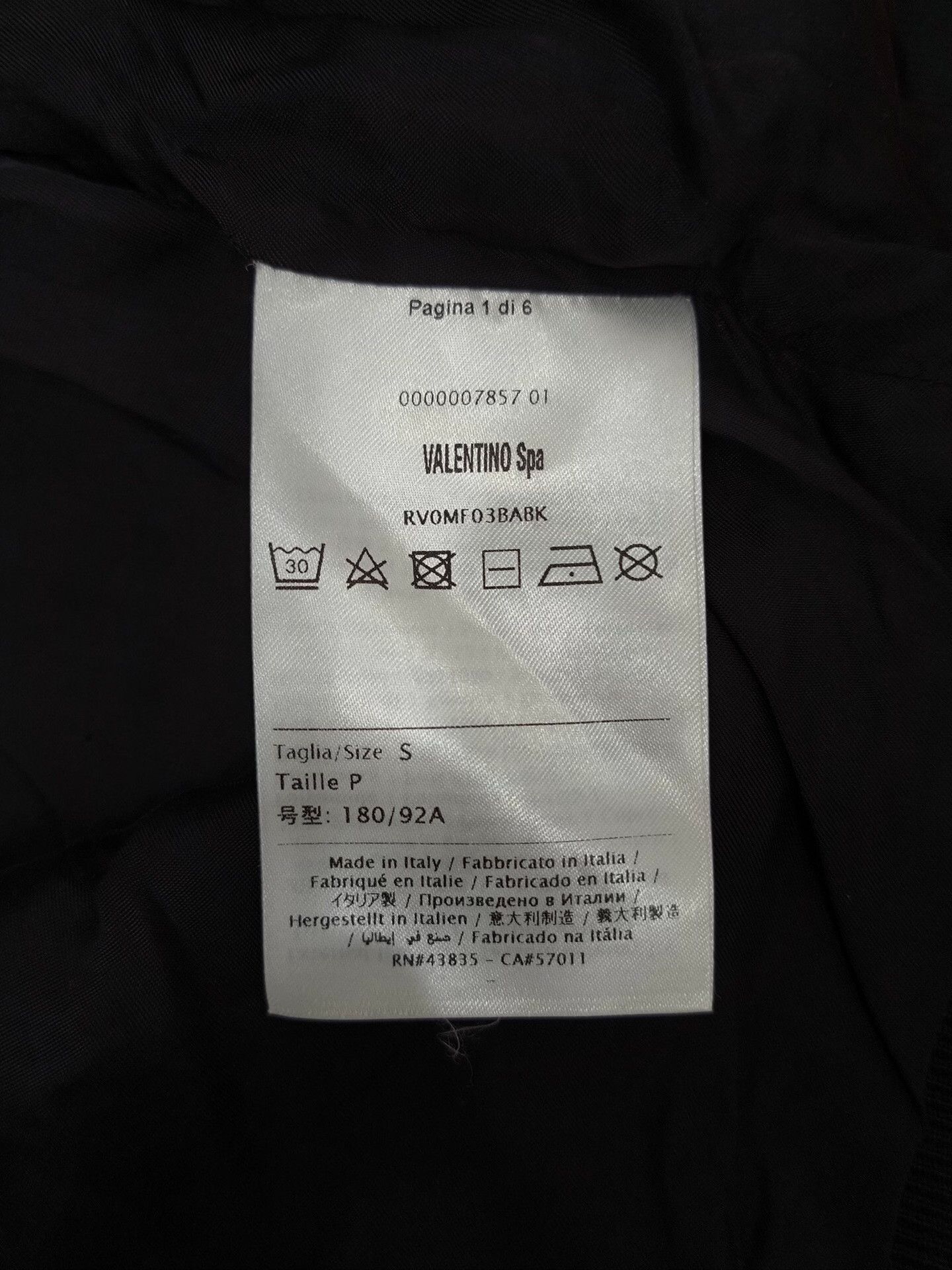 Valentino Valentino Retro Black Jacket S Women Size S / US 4 / IT 40 - 5 Thumbnail