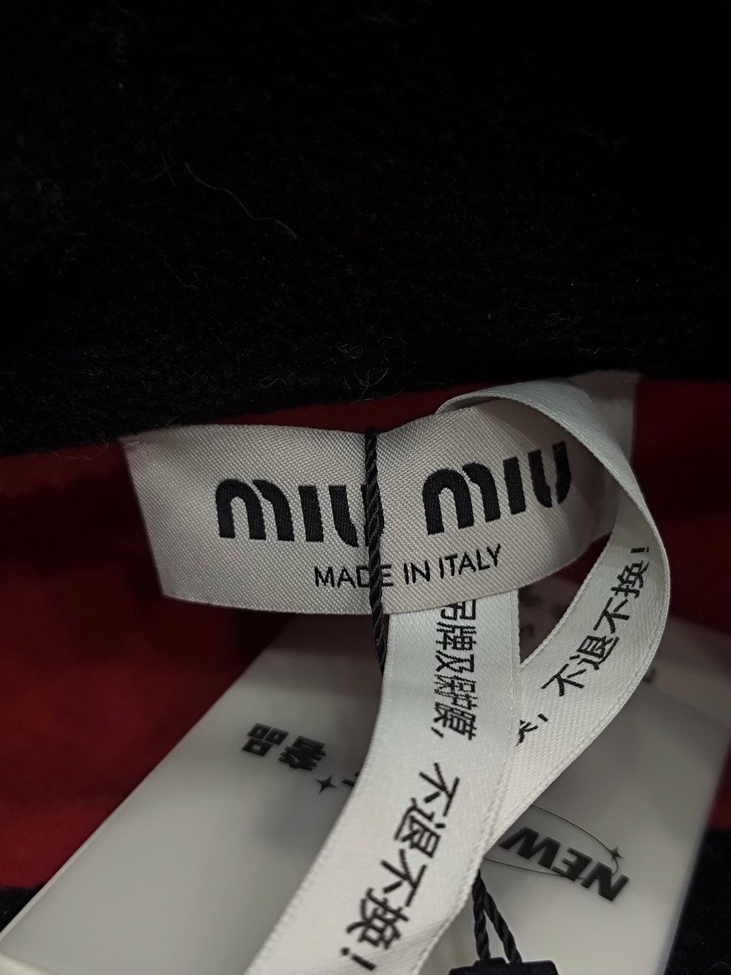 Miu Miu Miu Miu Fleece Red Hoodie XS Women Size XS / US 0-2 / IT 36-38 - 4 Thumbnail