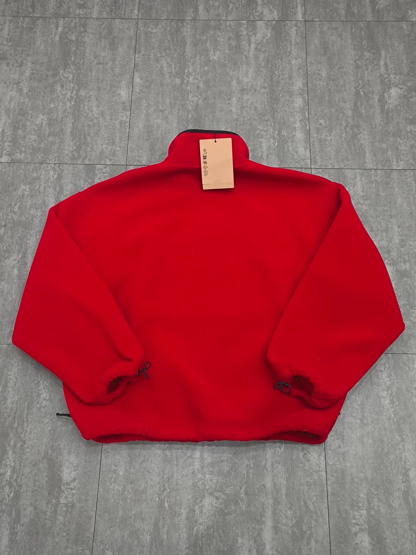 Miu Miu Miu Miu Fleece Red Hoodie XS Women Size XS / US 0-2 / IT 36-38 - 2 Thumbnail
